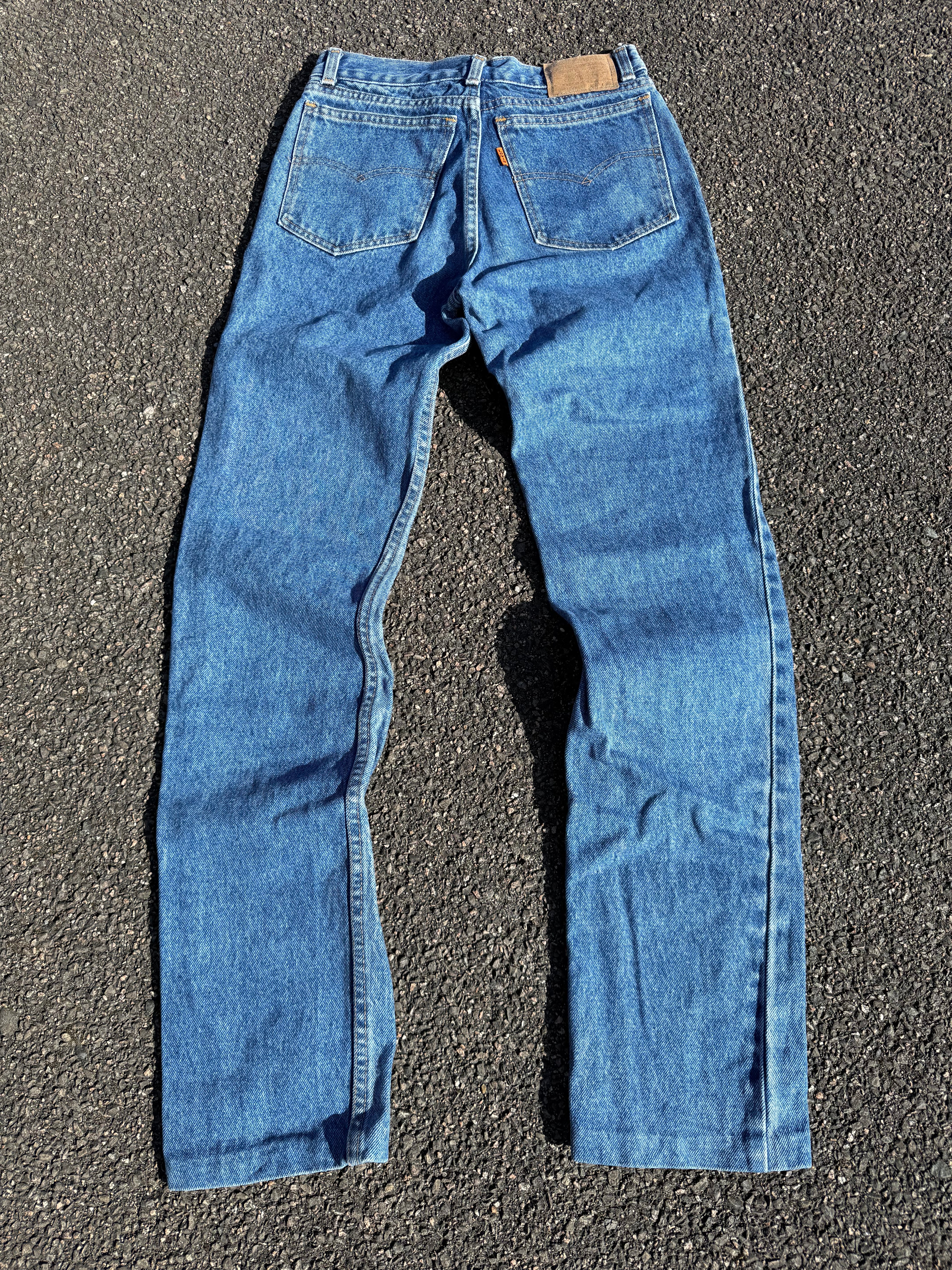 Levi’s Vintage 80s 631 Orange Tab Denim Jeans Made in Belgium
