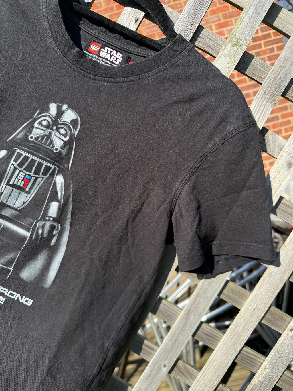 Vintage 2008 Lego Star Wars Darth Vader Movie T-shirt