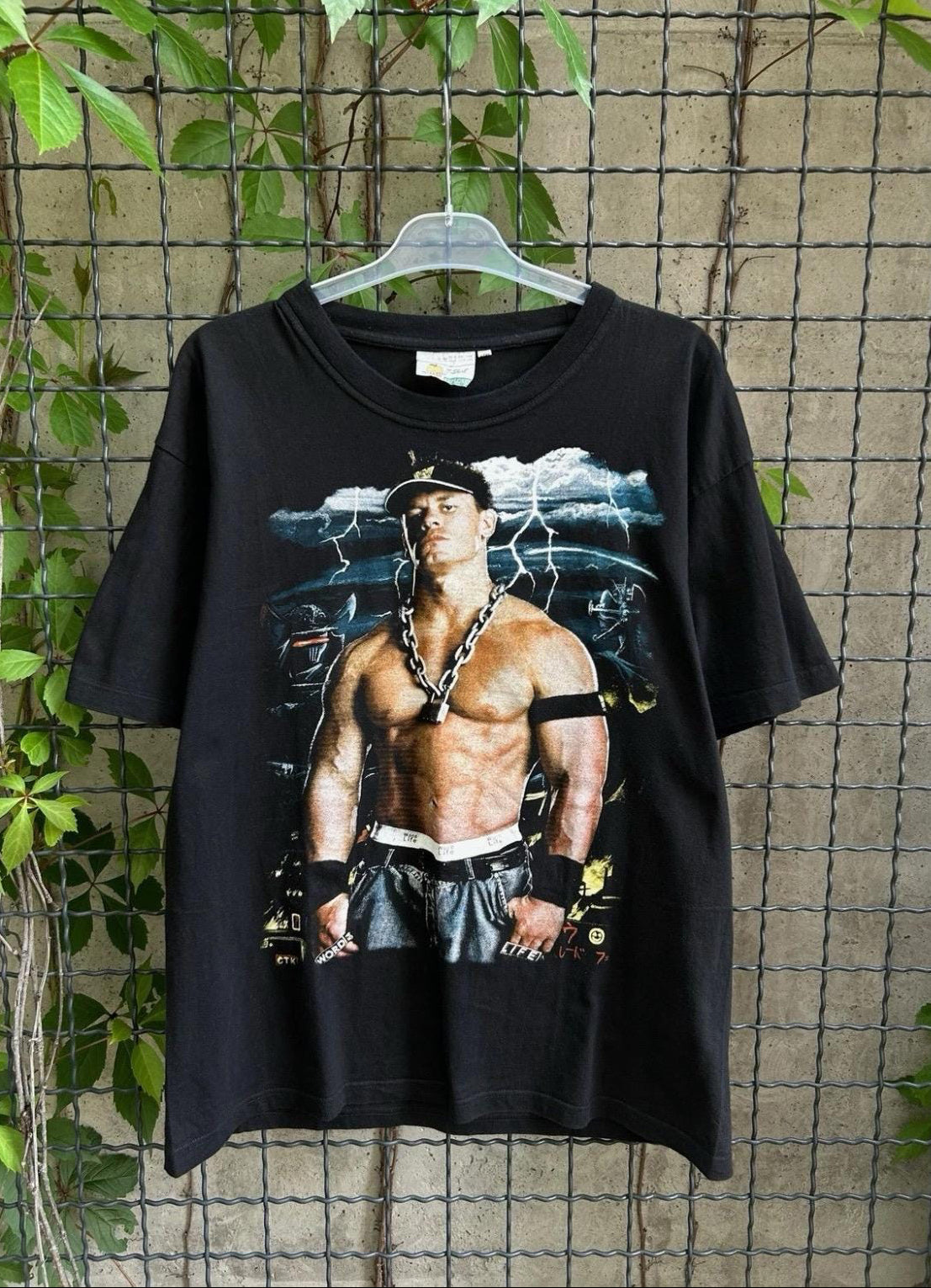 Vintage 90s John Cena 54 WWE Wrestling T-shirt
