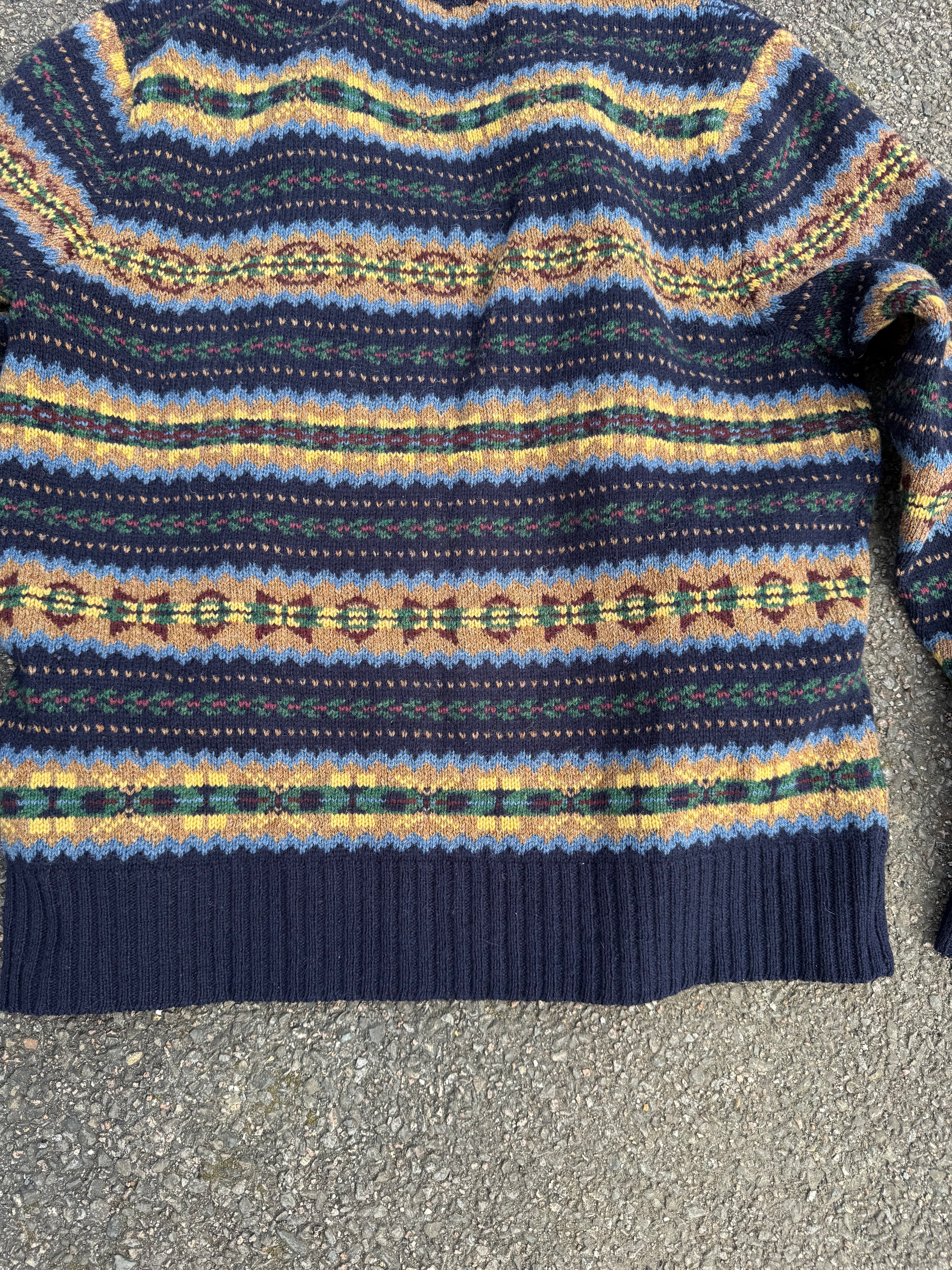 Polo Ralph Lauren Vintage 2000s V-Neck Wool Sweater