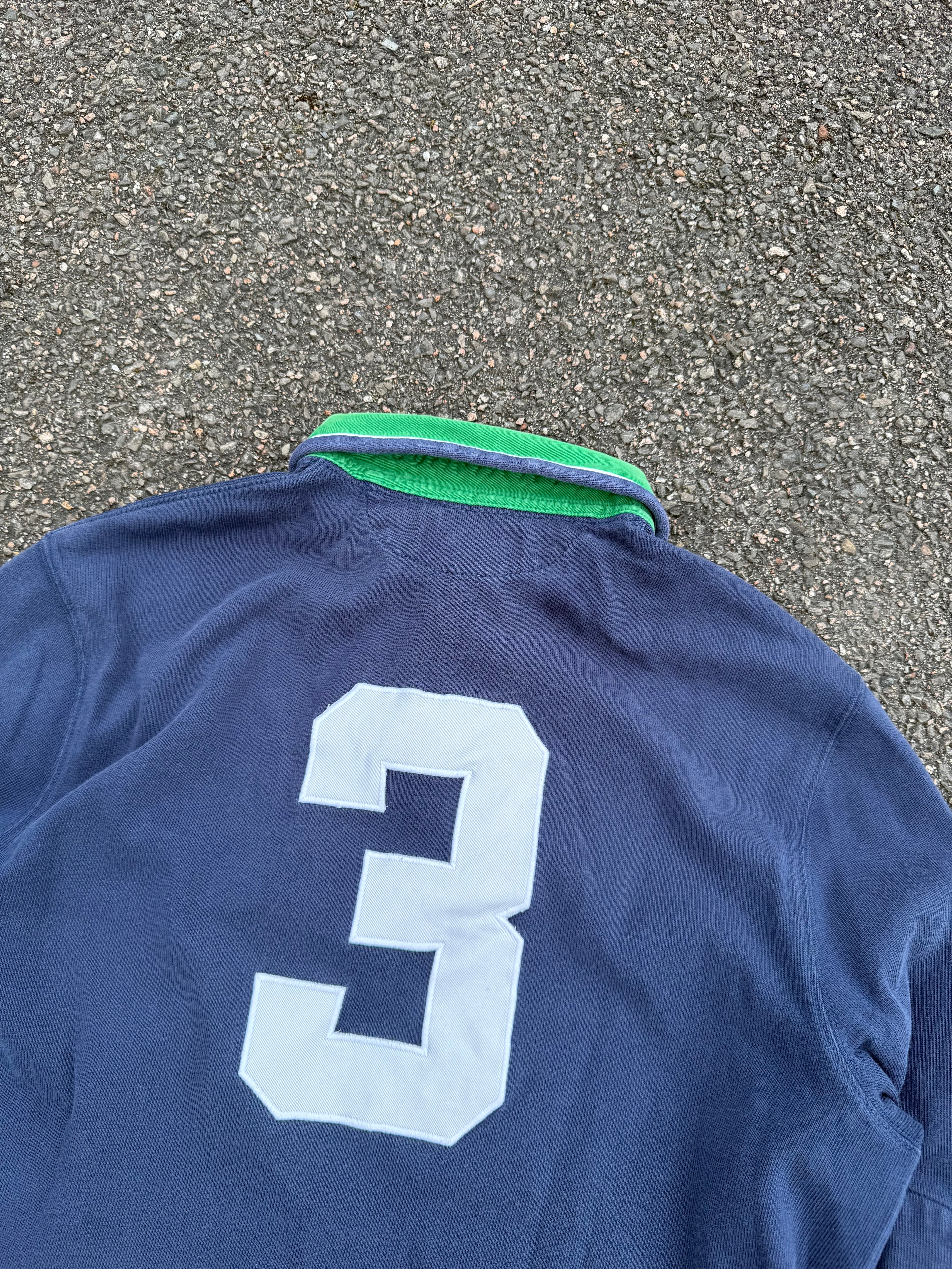 Polo Ralph Lauren Vintage Y2K #3 Rugby Long Sleeve Shirt