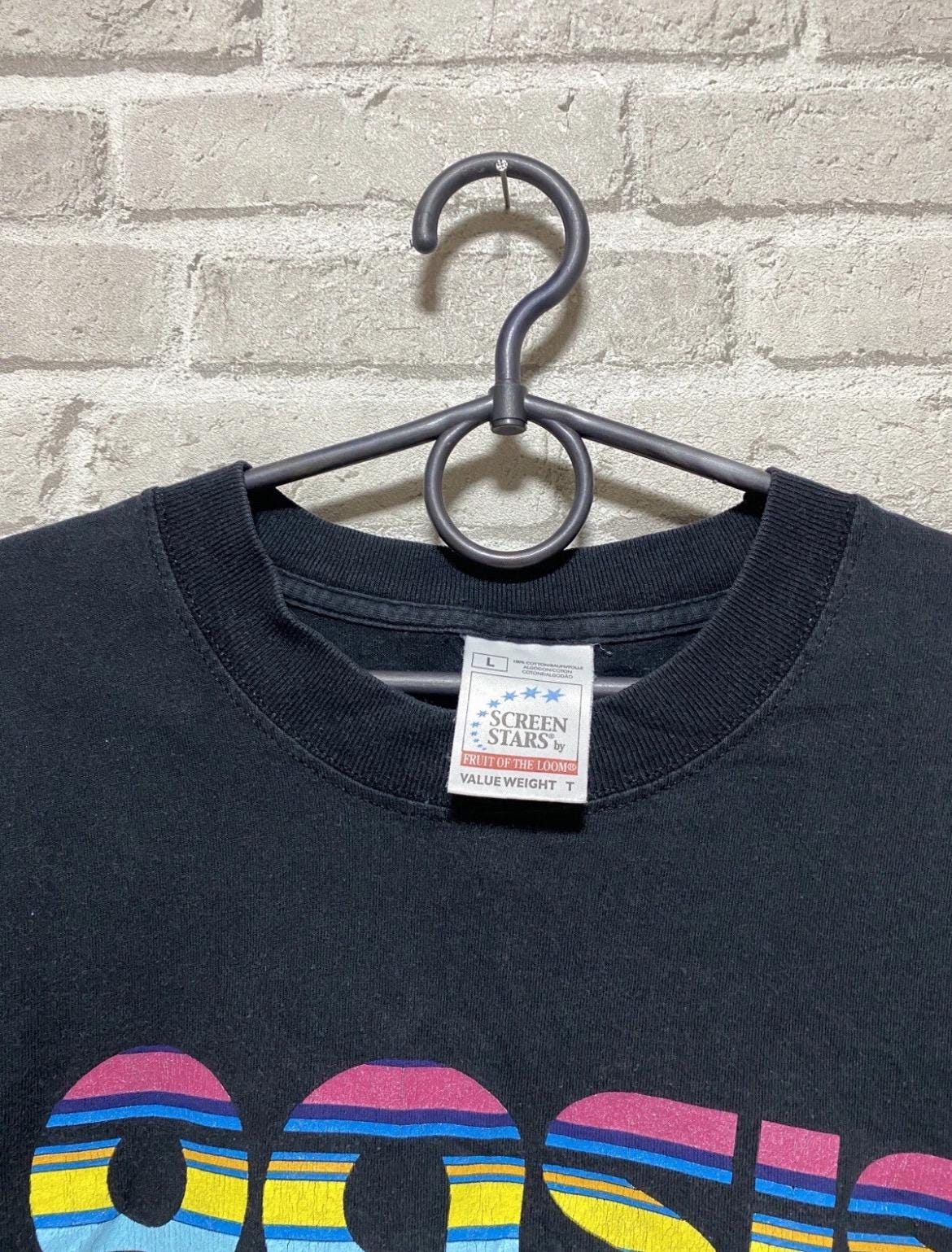Vintage 90s Oasis Box Logo Britpop T-Shirt