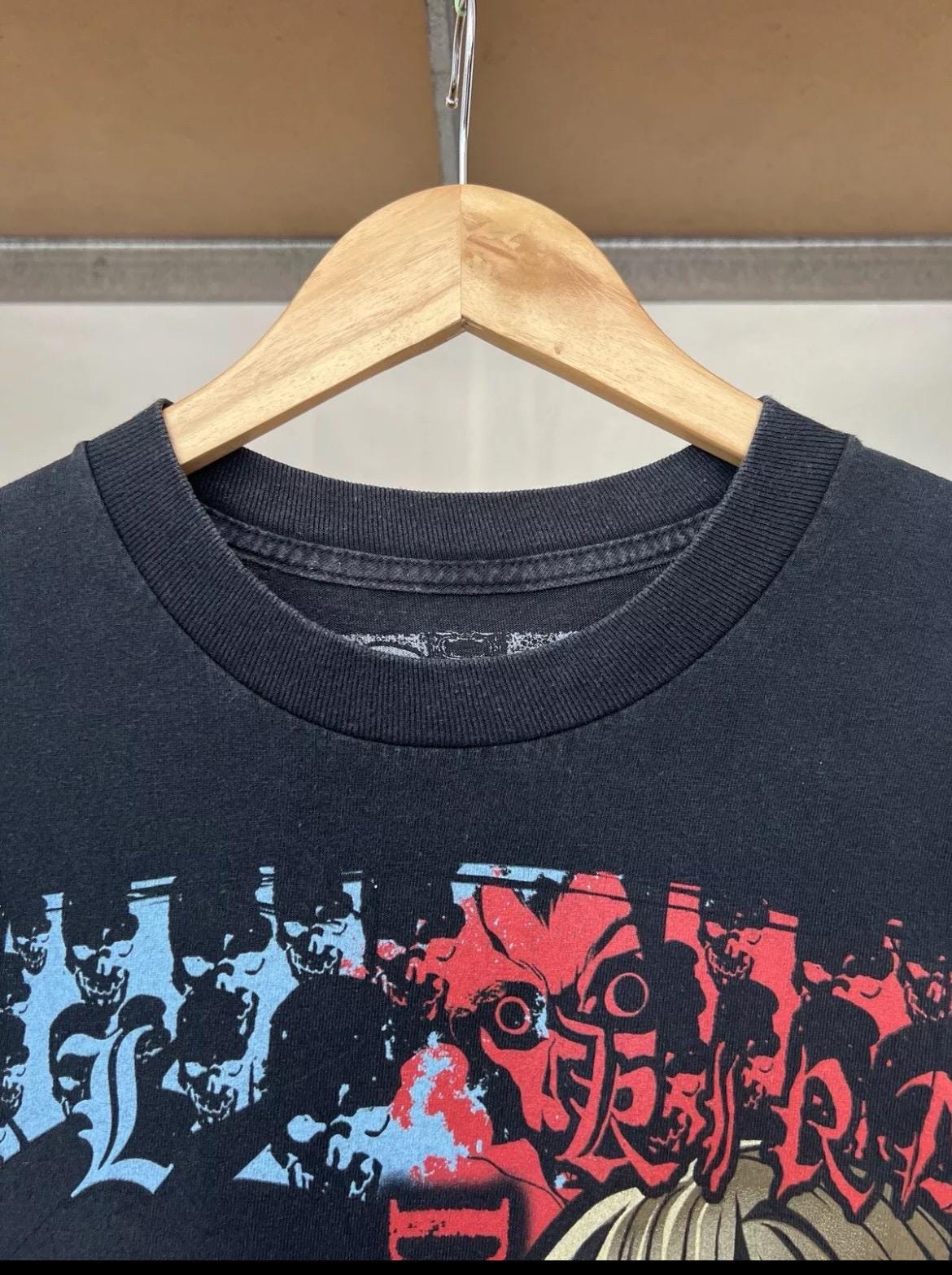 Vintage 2000s Death Note Light Yagami & L Anime T-Shirt