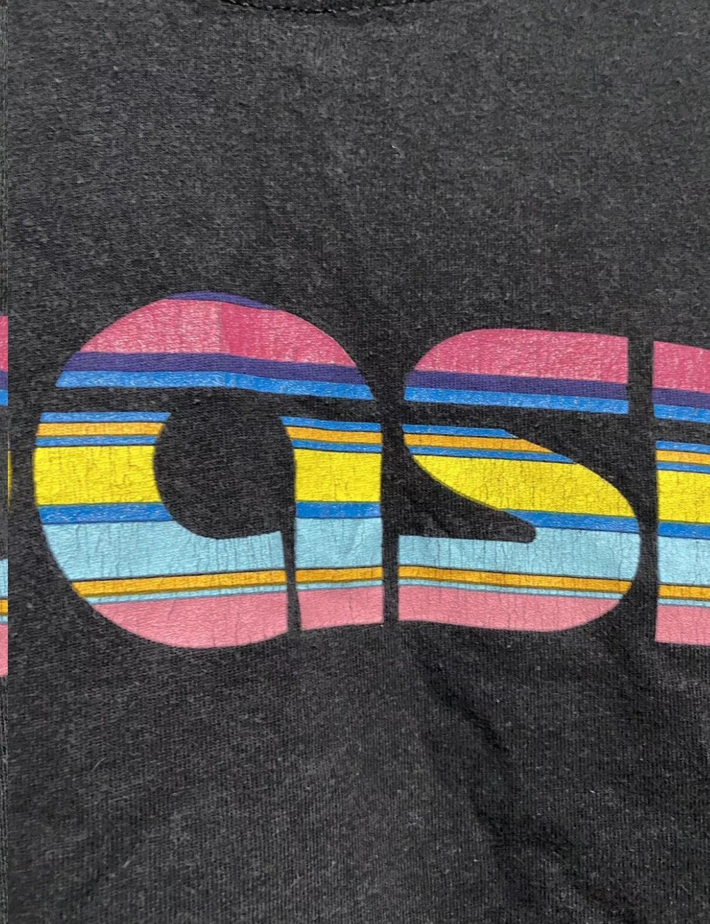 Vintage 90s Oasis Box Logo Britpop T-Shirt