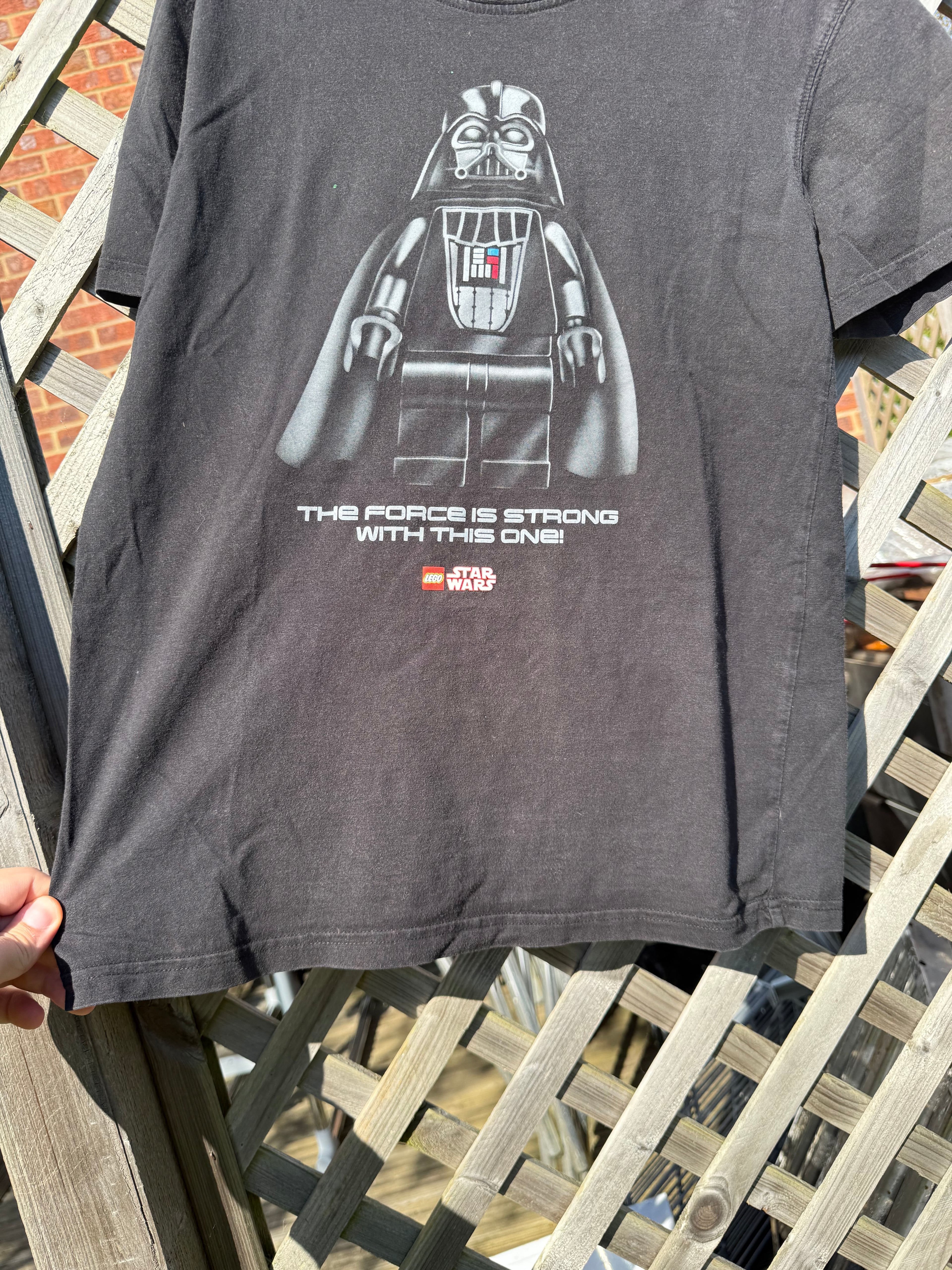 Vintage 2008 Lego Star Wars Darth Vader Movie T-shirt