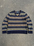 Polo Ralph Lauren Vintage 2000s V-Neck Wool Sweater