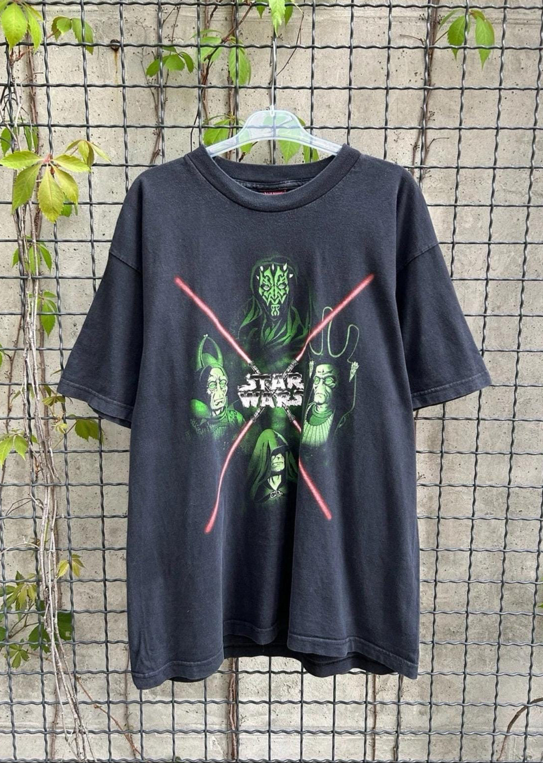 Vintage 90s Star Wars Episode One Glow in the Dark T-Shirt