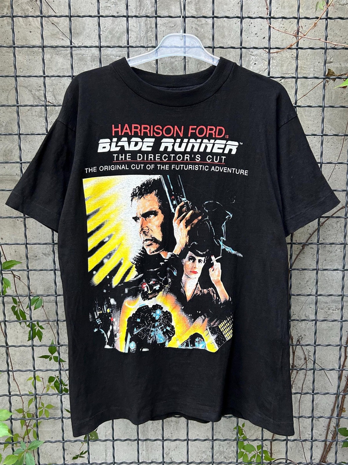 Vintage 90s Blade Runner Director's Cut Movie Harrison Ford Promo Single Stitch T-shirt