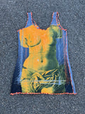Jean Paul Gaultier Vintage S/S 1999 Archival Venus De Milo Statue Mesh Tank Top