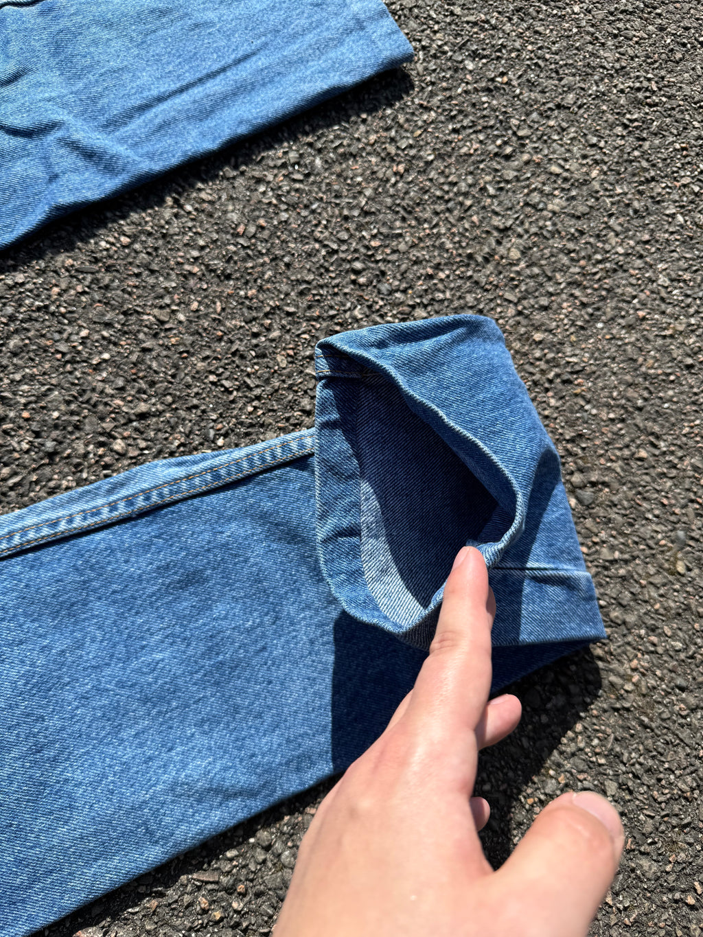Levi’s Vintage 80s 631 Orange Tab Denim Jeans Made in Belgium