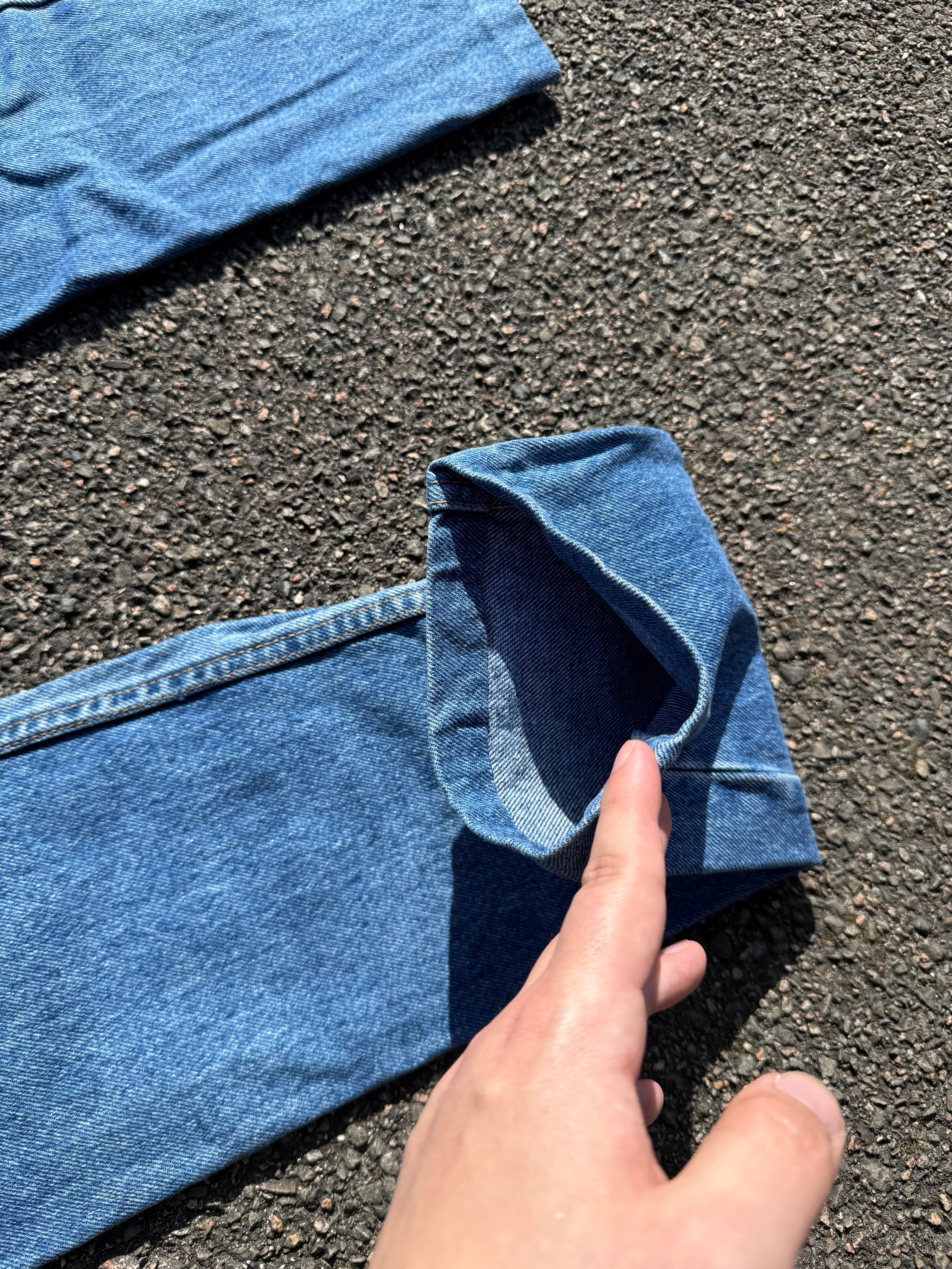 Levi’s Vintage 80s 631 Orange Tab Denim Jeans Made in Belgium
