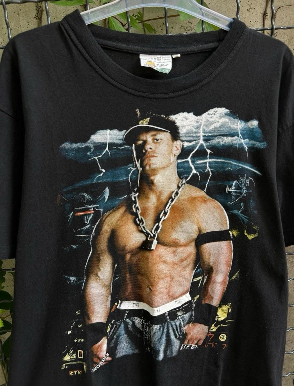 Vintage 90s John Cena 54 WWE Wrestling T-shirt