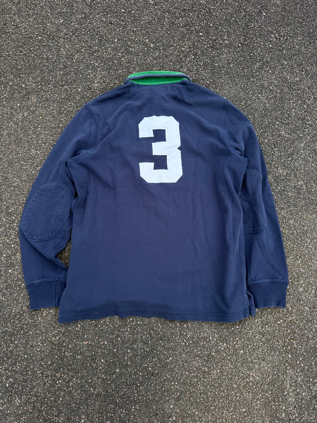 Polo Ralph Lauren Vintage Y2K #3 Rugby Long Sleeve Shirt