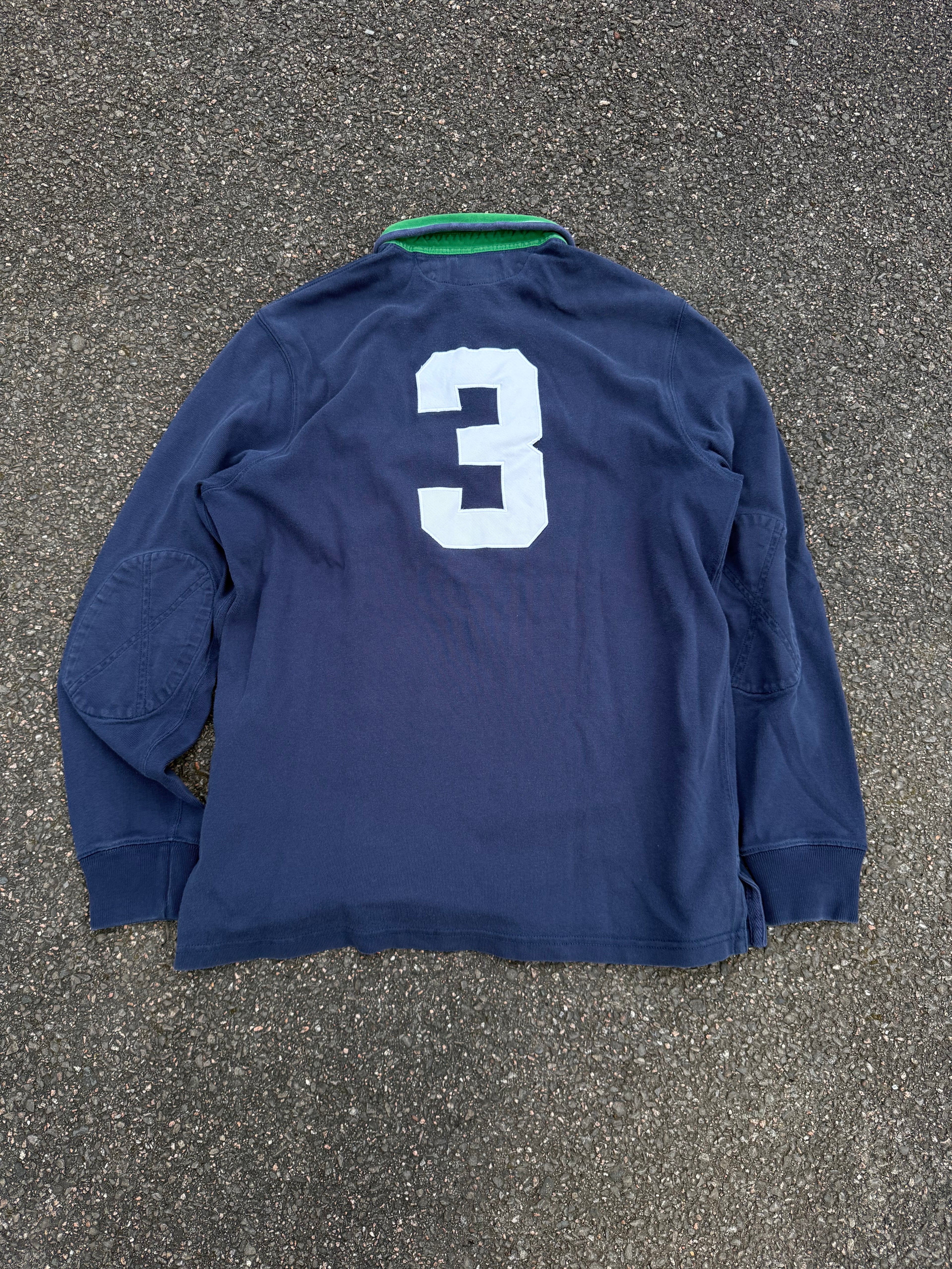 Polo Ralph Lauren Vintage Y2K #3 Rugby Long Sleeve Shirt