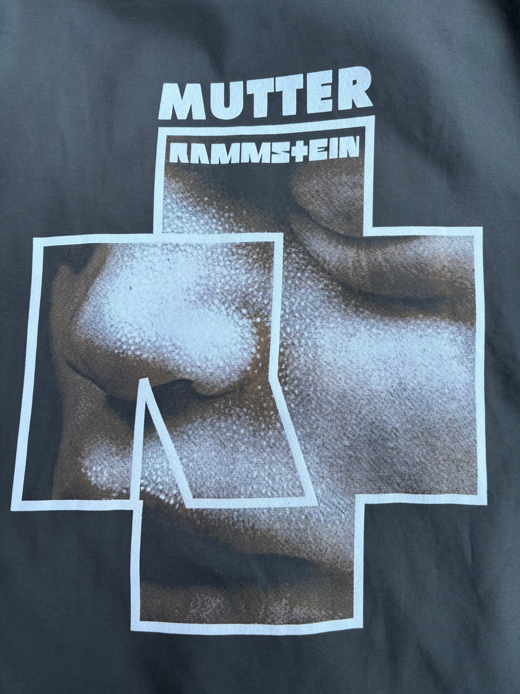Vintage 2001 Rammstein Mutter Bundeswehr Military Shirt