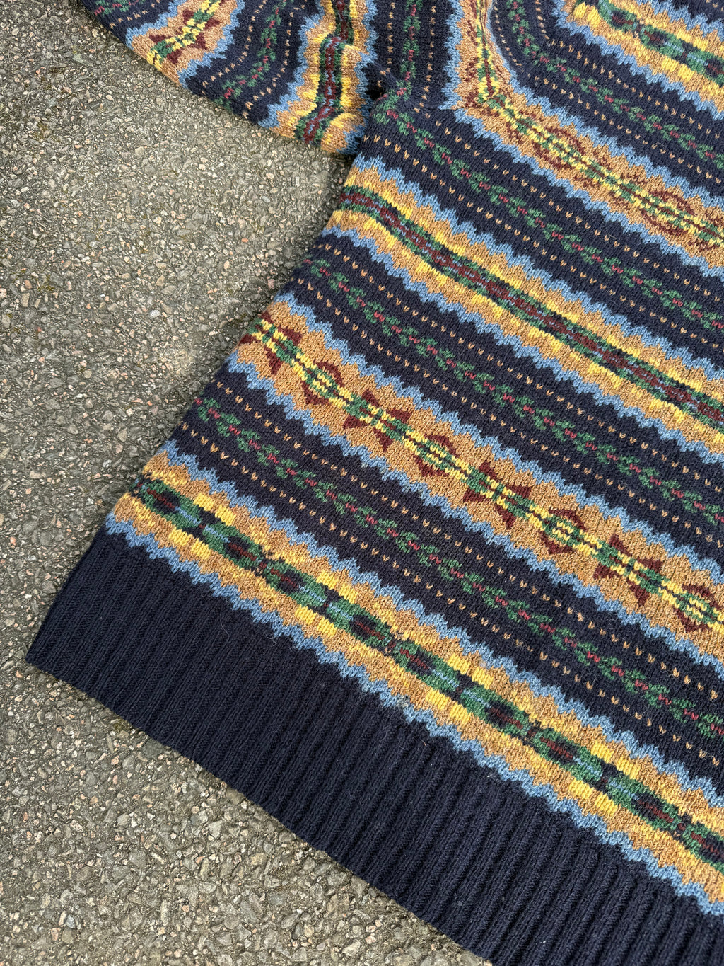 Polo Ralph Lauren Vintage 2000s V-Neck Wool Sweater
