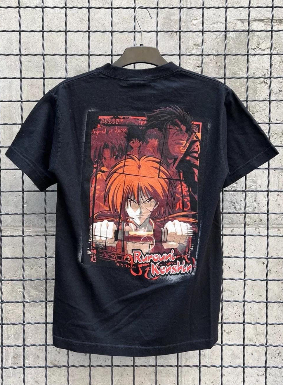 Vintage 90s Rurouni Kenshin Anime Movie Tshirt