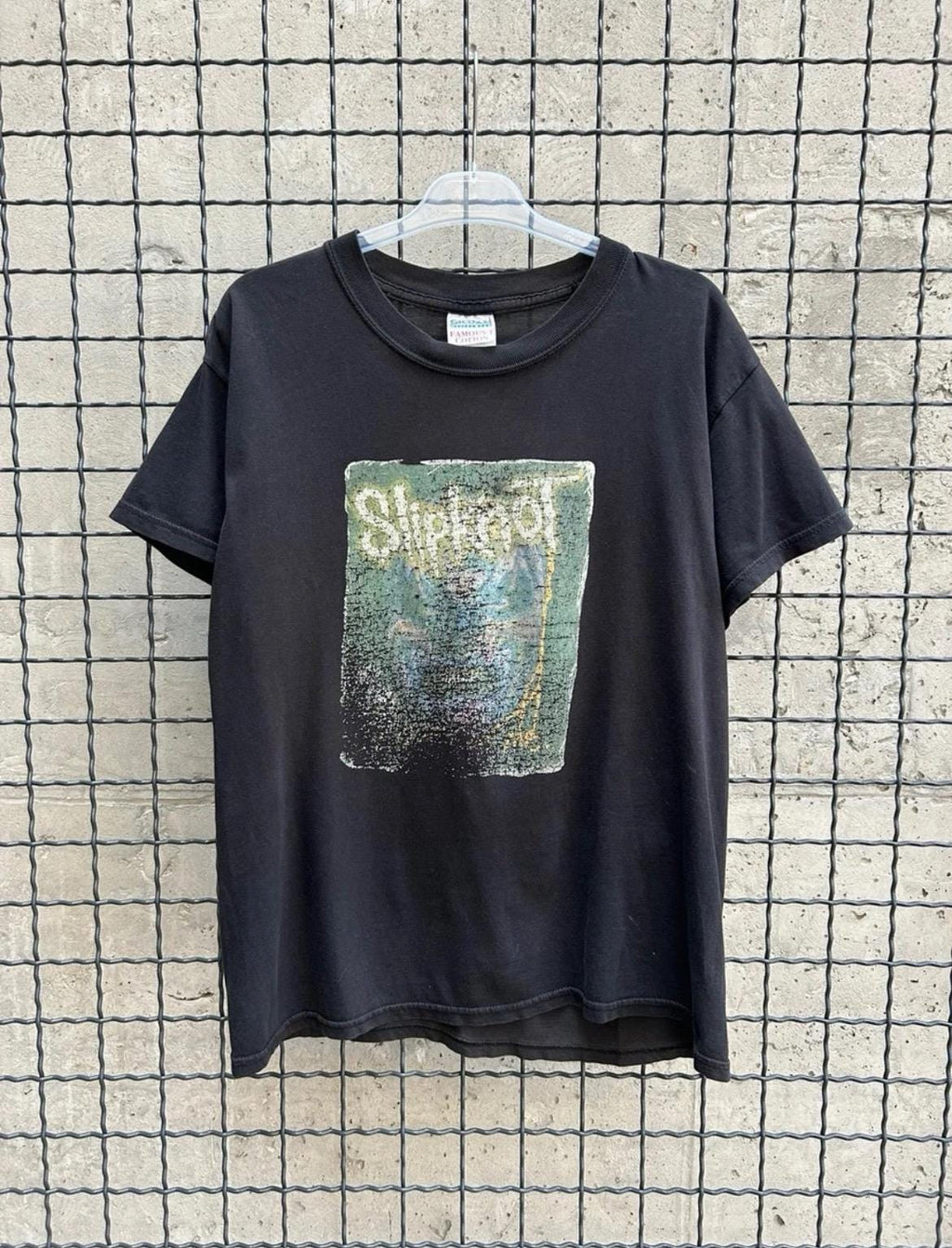 Vintage 2001 Slipknot Iowa Album Box Graphic T-Shirt