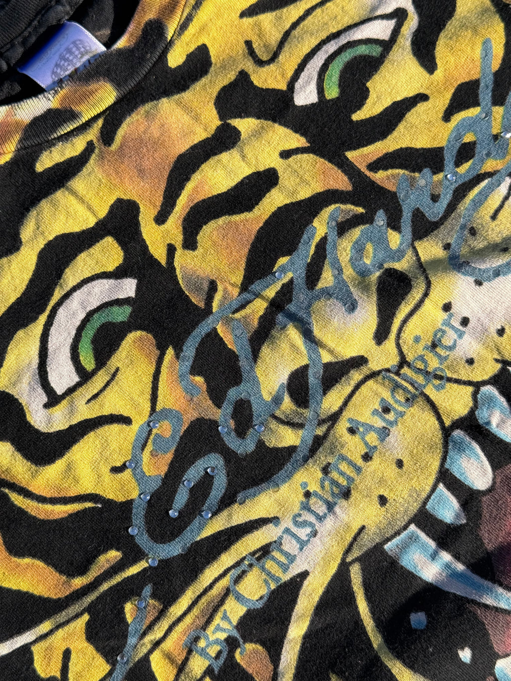 Vintage 2000s Ed Hardy by Christian Audigier Tiger Snake T-shirt