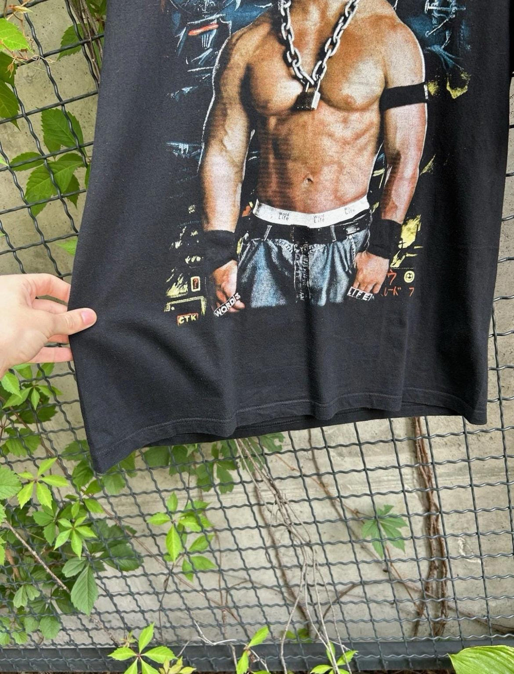Vintage 90s John Cena 54 WWE Wrestling T-shirt