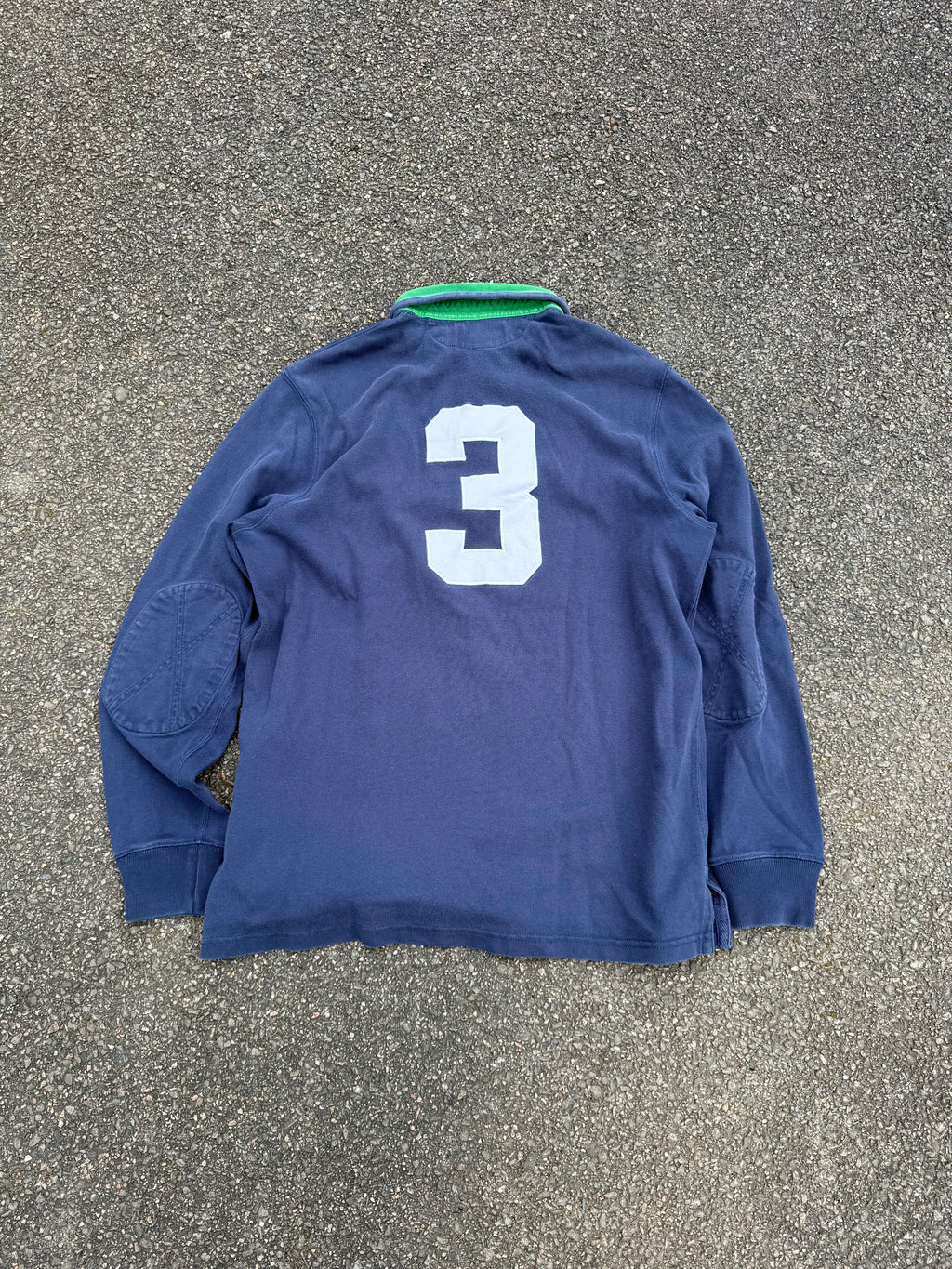 Polo Ralph Lauren Vintage Y2K #3 Rugby Long Sleeve Shirt