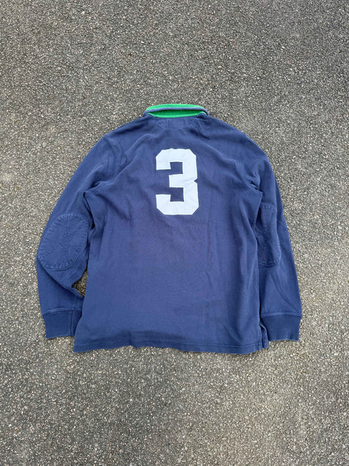 Polo Ralph Lauren Vintage Y2K #3 Rugby Long Sleeve Shirt