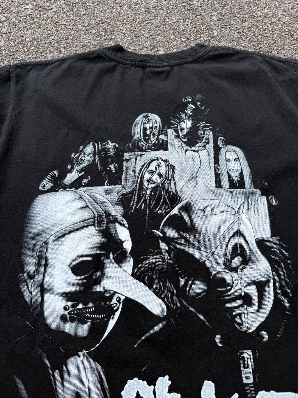 Vintage 2000s Slipknot Masks Graphic T-Shirt