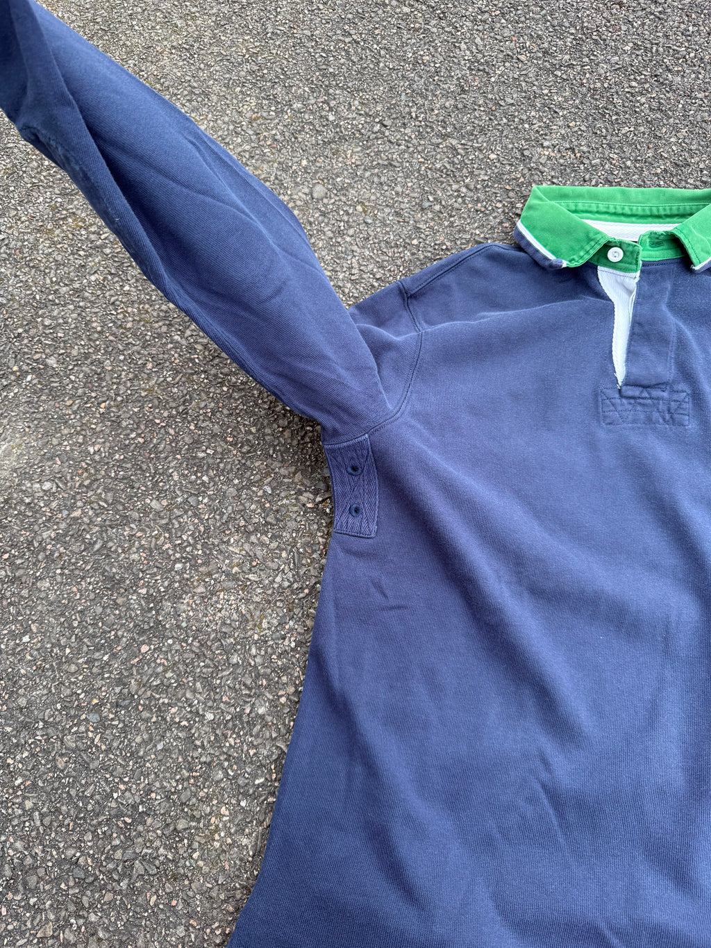 Polo Ralph Lauren Vintage Y2K #3 Rugby Long Sleeve Shirt