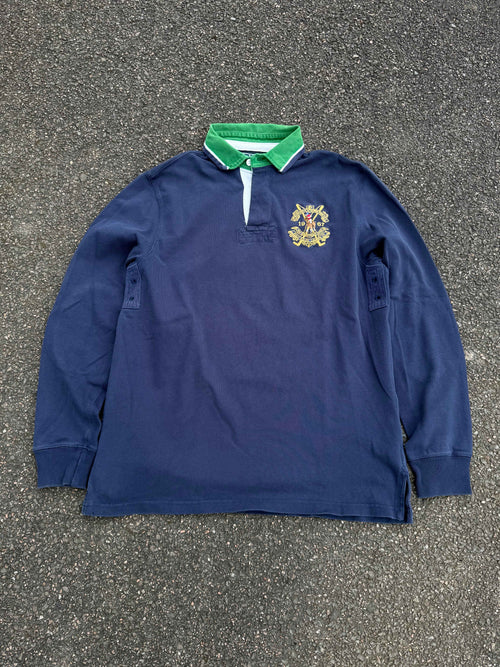 Polo Ralph Lauren Vintage Y2K #3 Rugby Long Sleeve Shirt