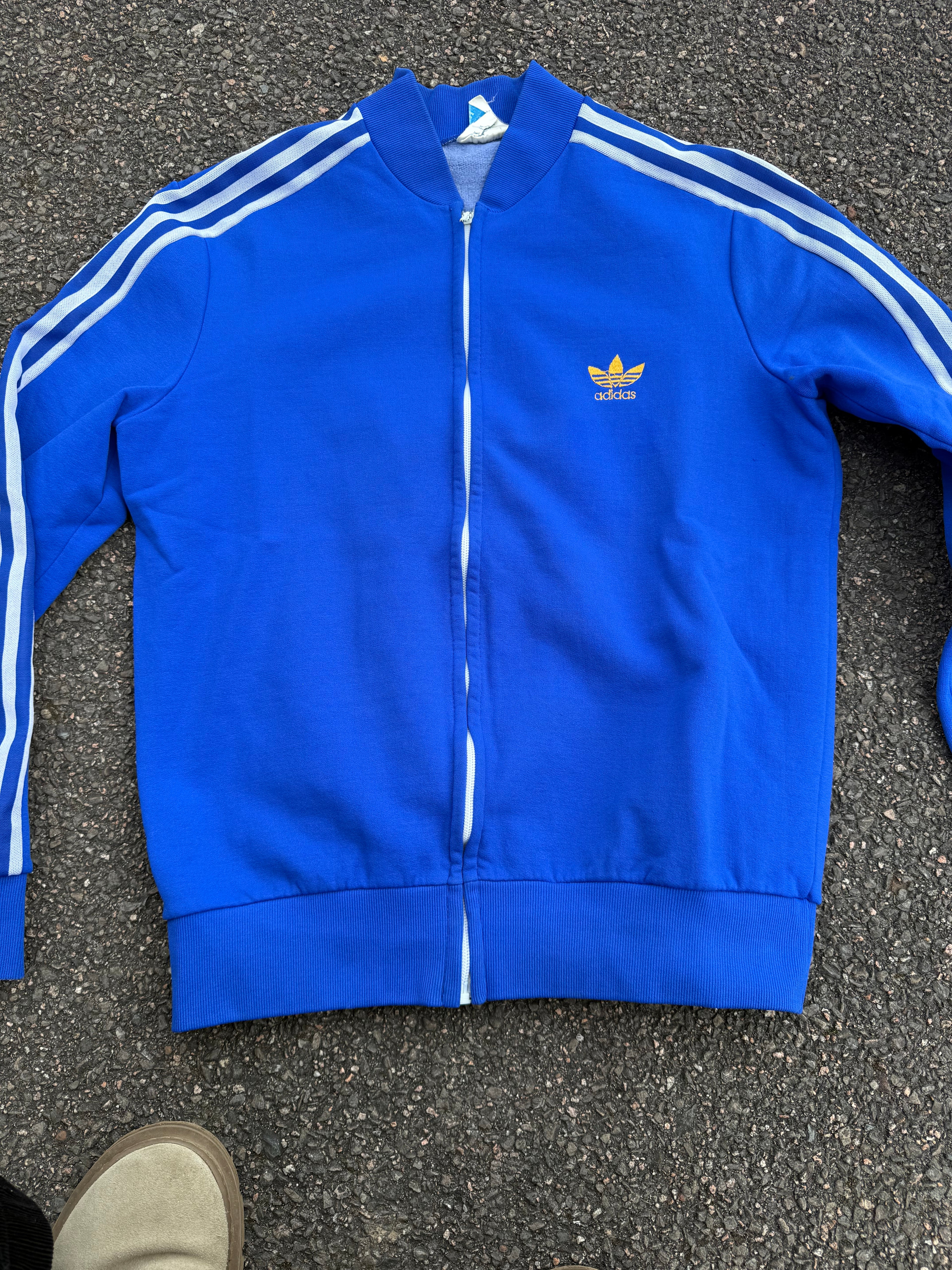 Adidas Vintage 70s Ventex Track Jacket made in France