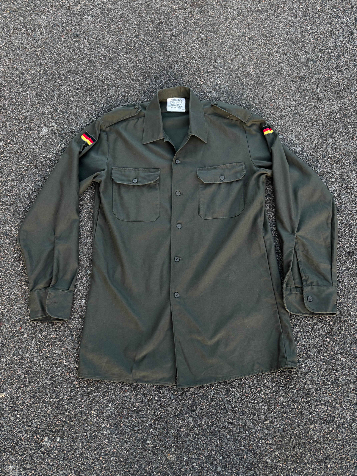 Vintage 2001 Rammstein Mutter Bundeswehr Military Shirt