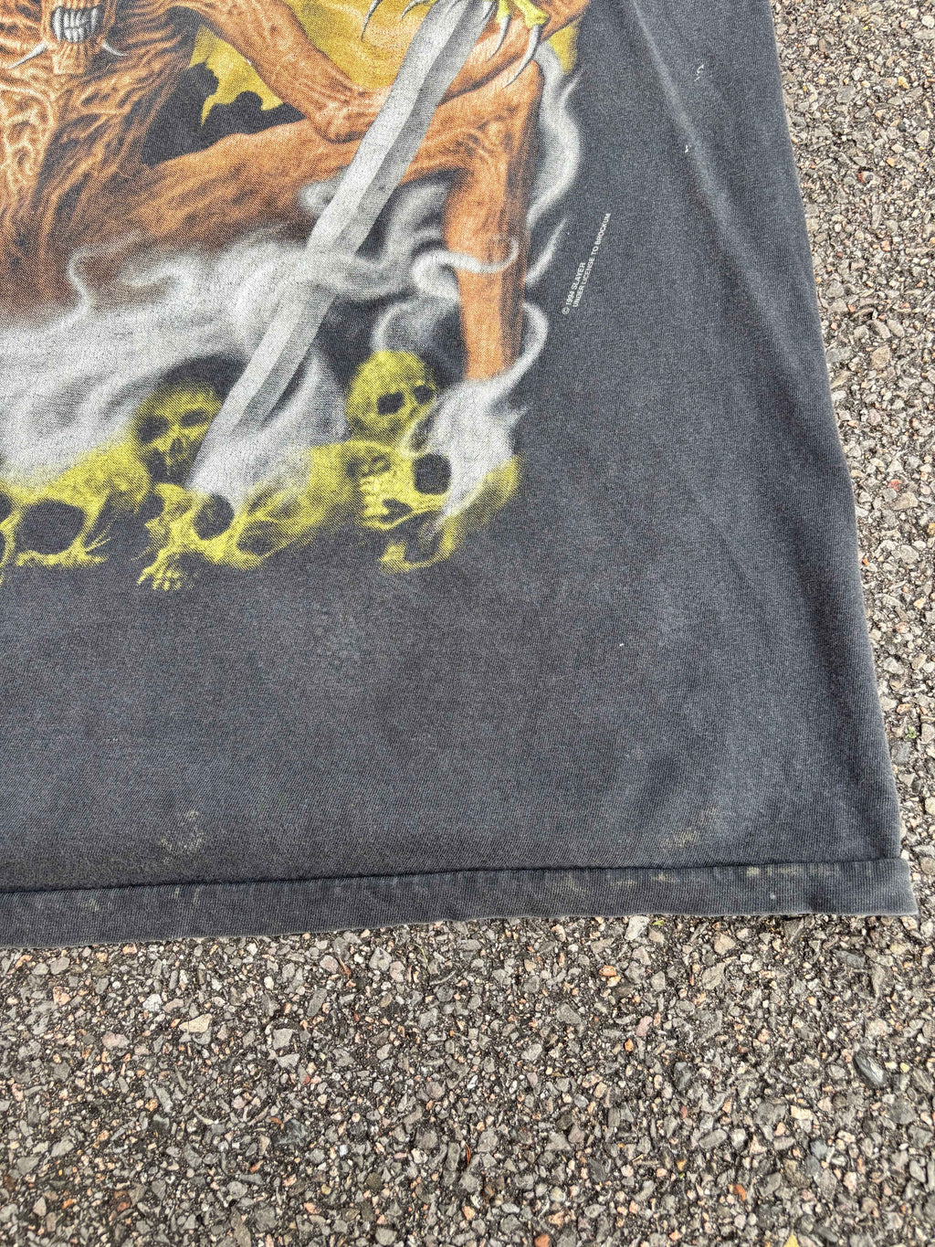 Vintage 1994 Slayer All Over Print Band T-Shirt