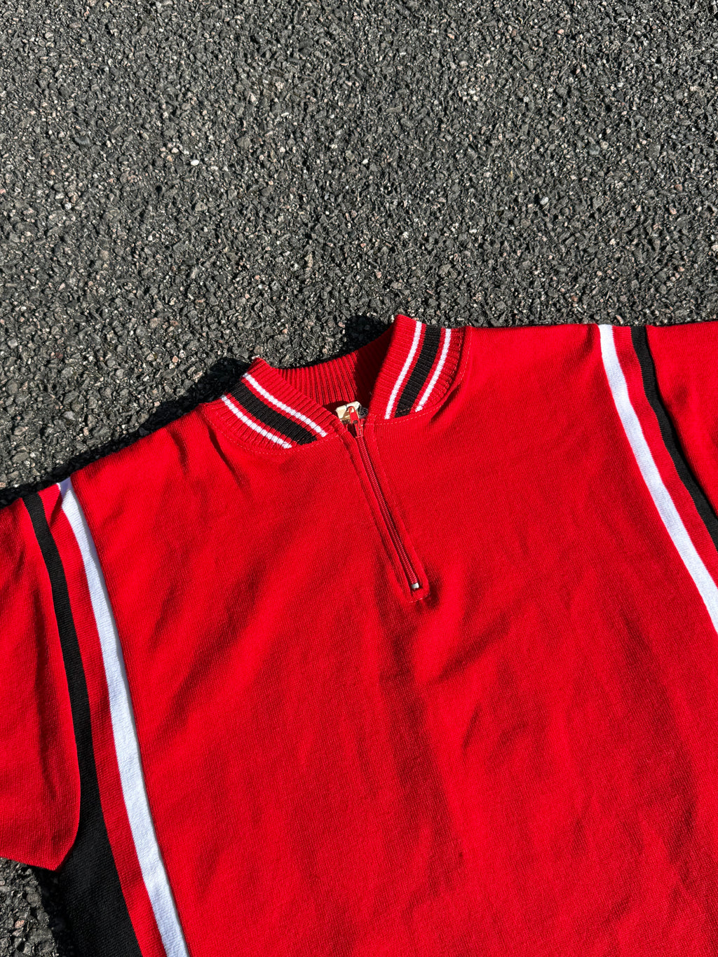 Vintage 70s Cycles Tilmant Campitello Belgium Retro Cycling Jersey