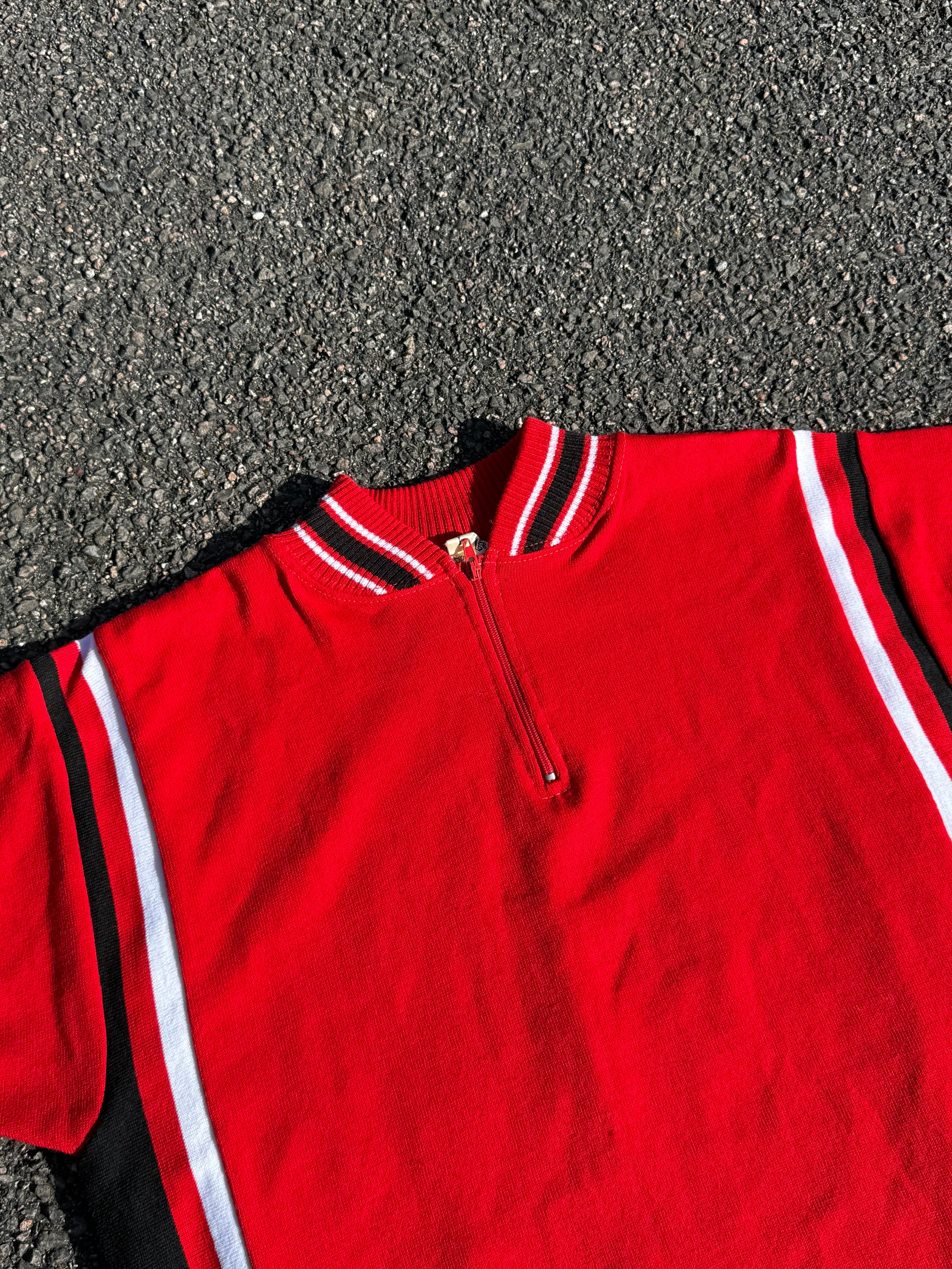 Vintage 70s Cycles Tilmant Campitello Belgium Retro Cycling Jersey
