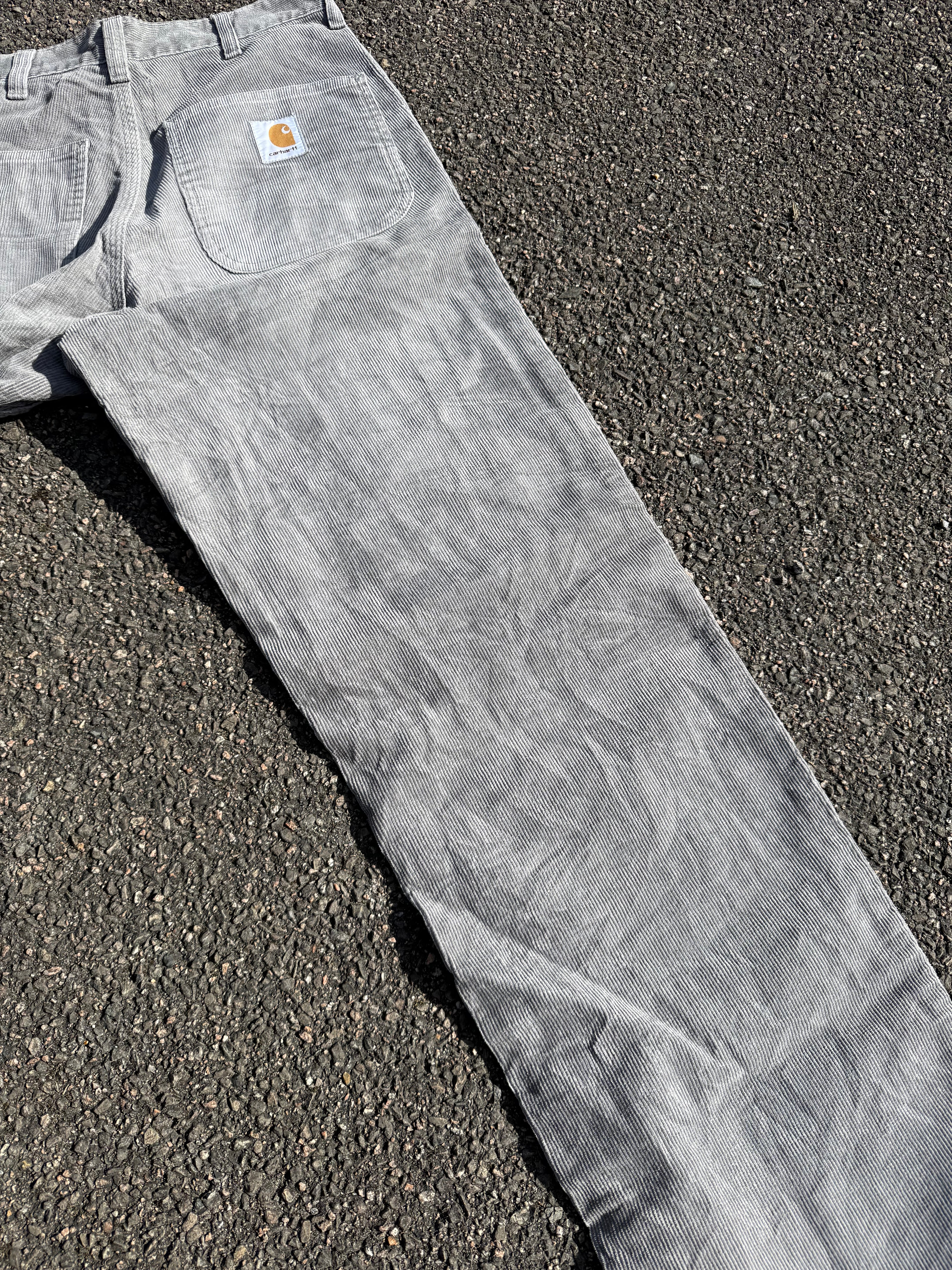 Carhartt Vintage 90s Corduroy Grey Simple Pants