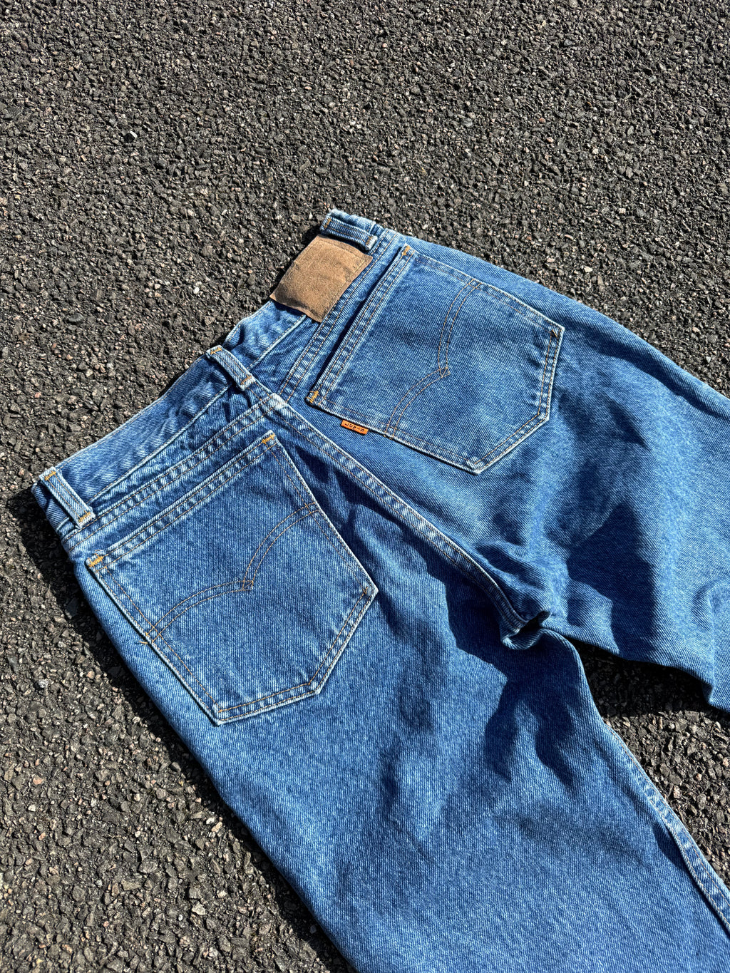 Levi’s Vintage 80s 631 Orange Tab Denim Jeans Made in Belgium