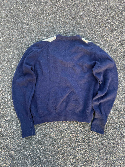 Polo Ralph Lauren Vintage 80s Made in USA Wool V Neck Sweater