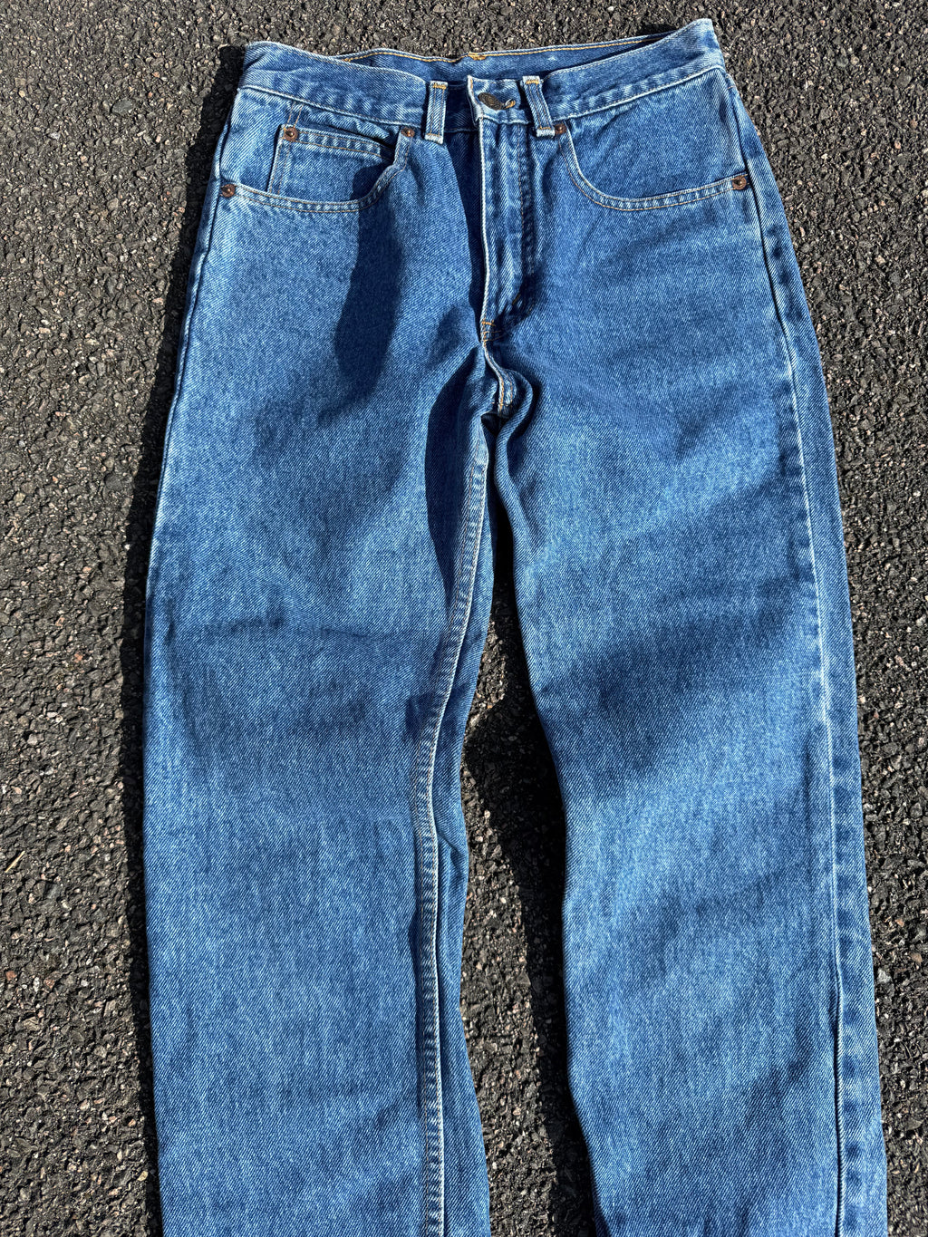 Levi’s Vintage 80s 631 Orange Tab Denim Jeans Made in Belgium