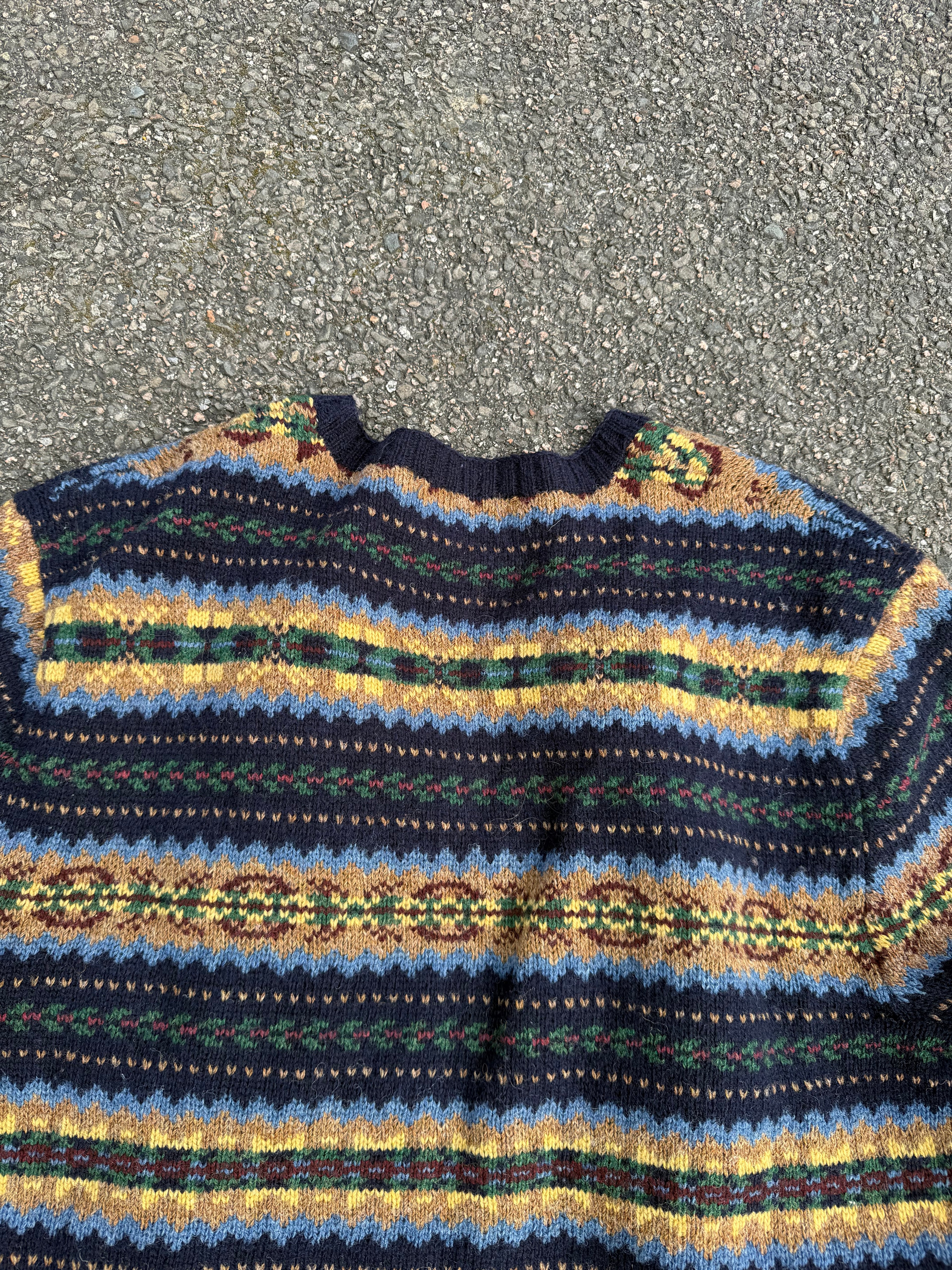Polo Ralph Lauren Vintage 2000s V-Neck Wool Sweater