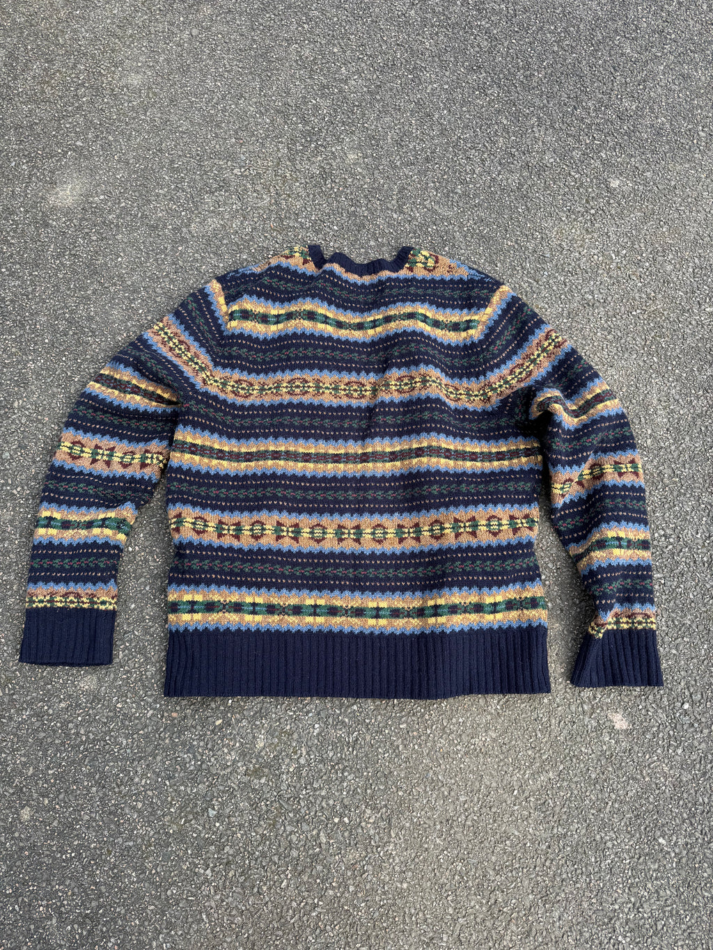 Polo Ralph Lauren Vintage 2000s V-Neck Wool Sweater