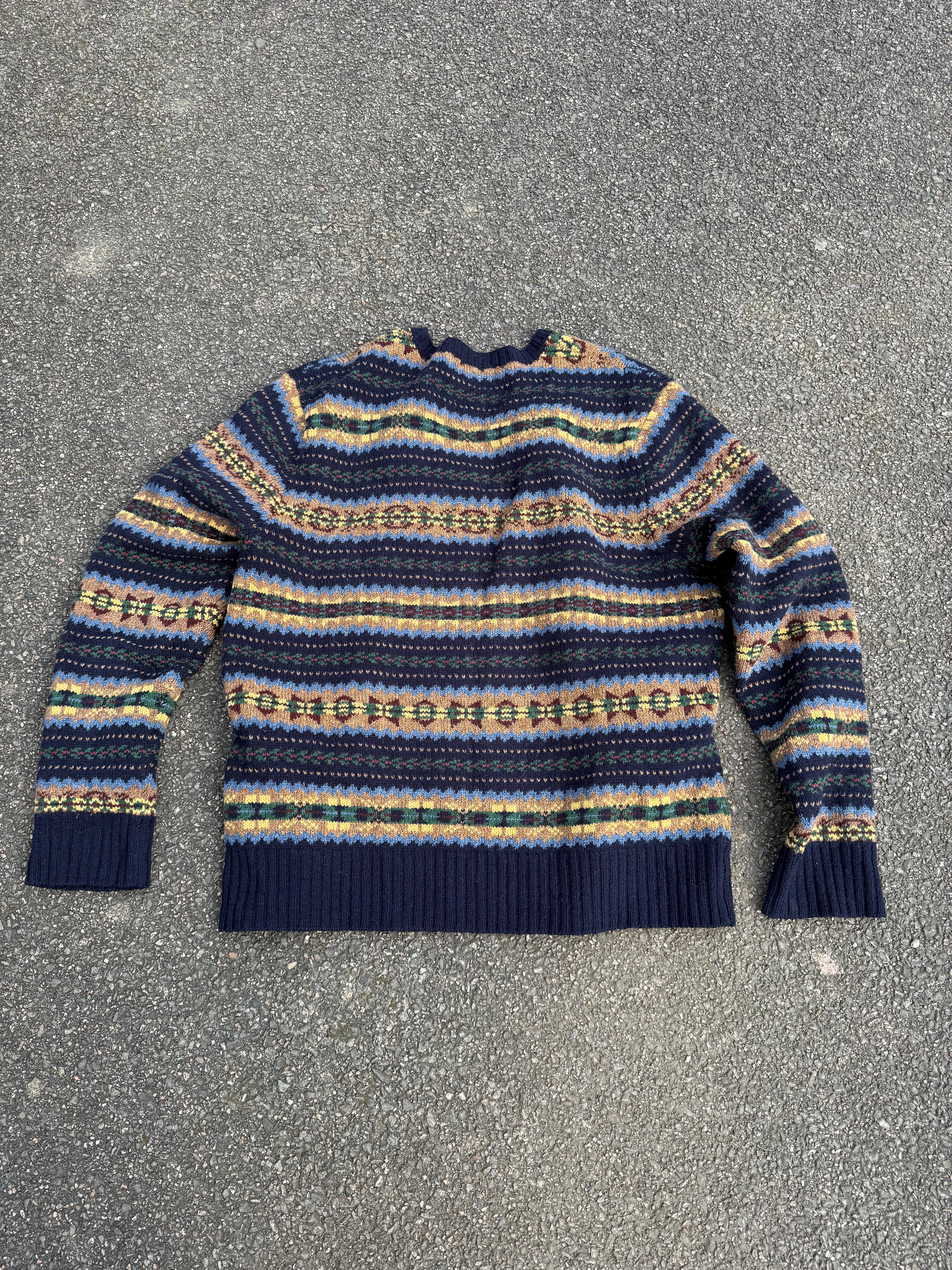 Polo Ralph Lauren Vintage 2000s V-Neck Wool Sweater