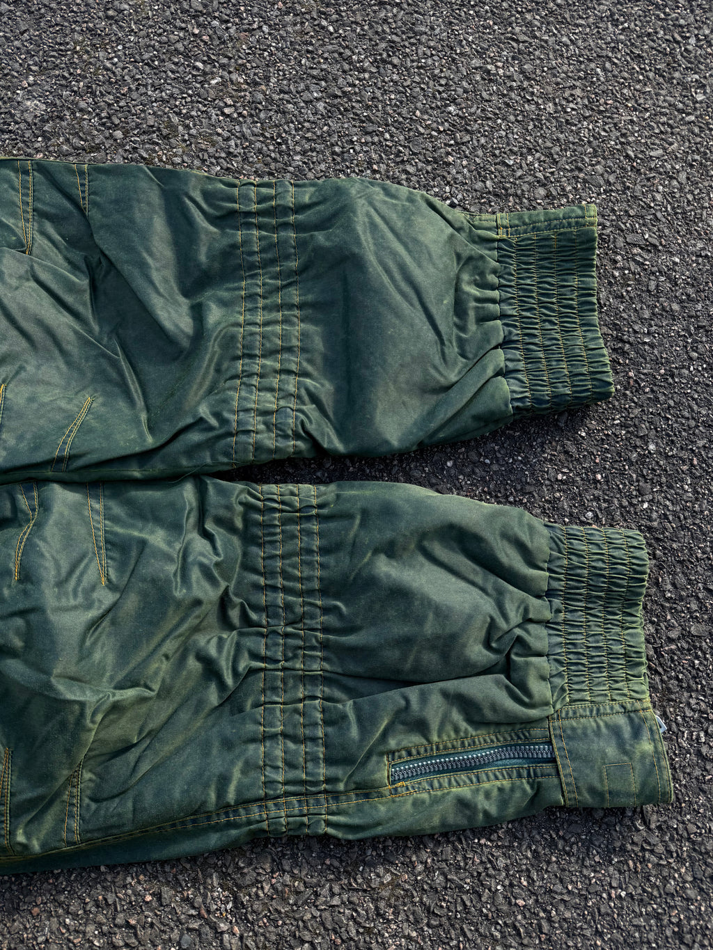 Bogner Vintage 90s Nylon Washed Embroidered Logo Ski Pants