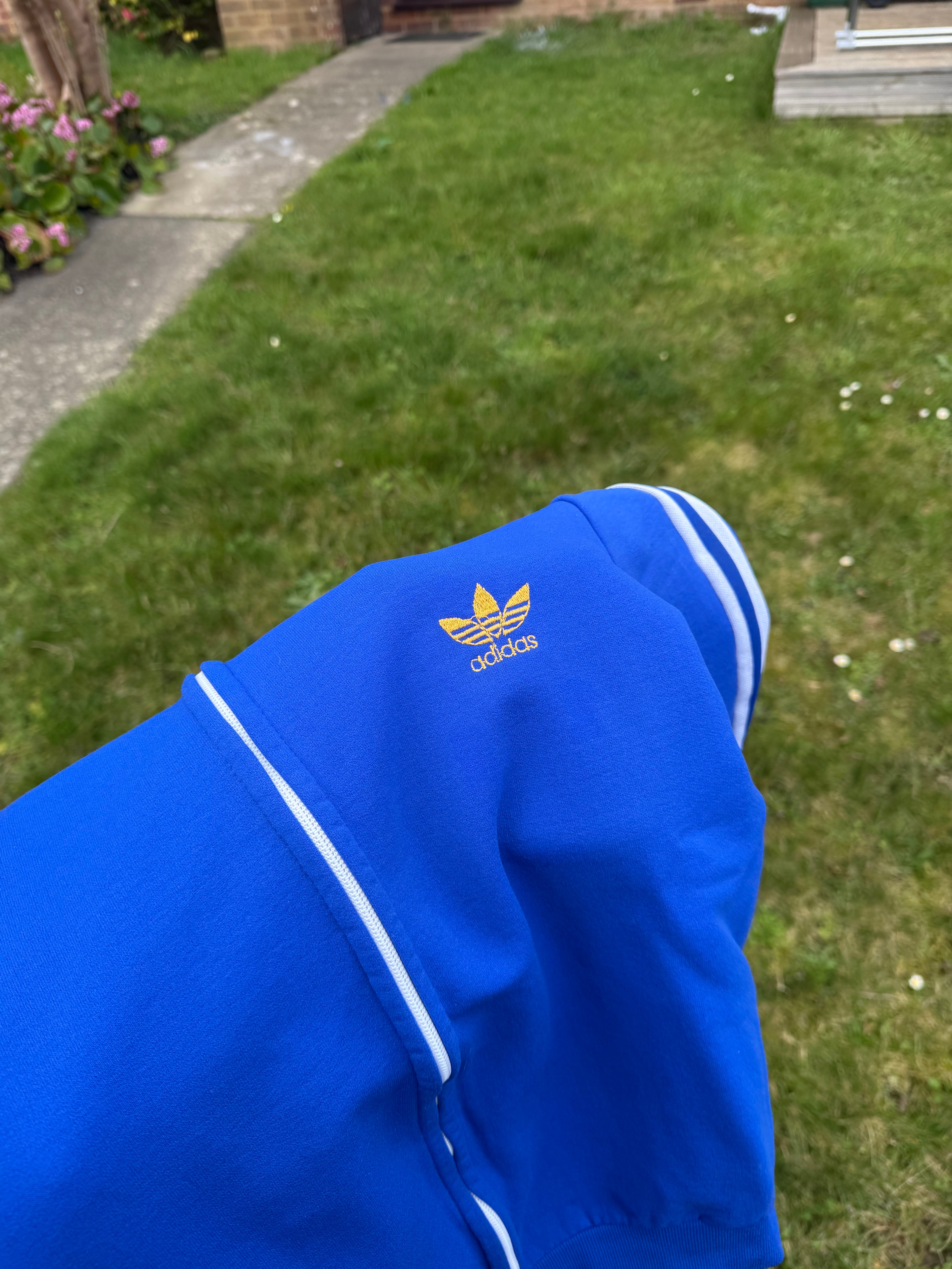 Adidas Vintage 70s Ventex Track Jacket made in France
