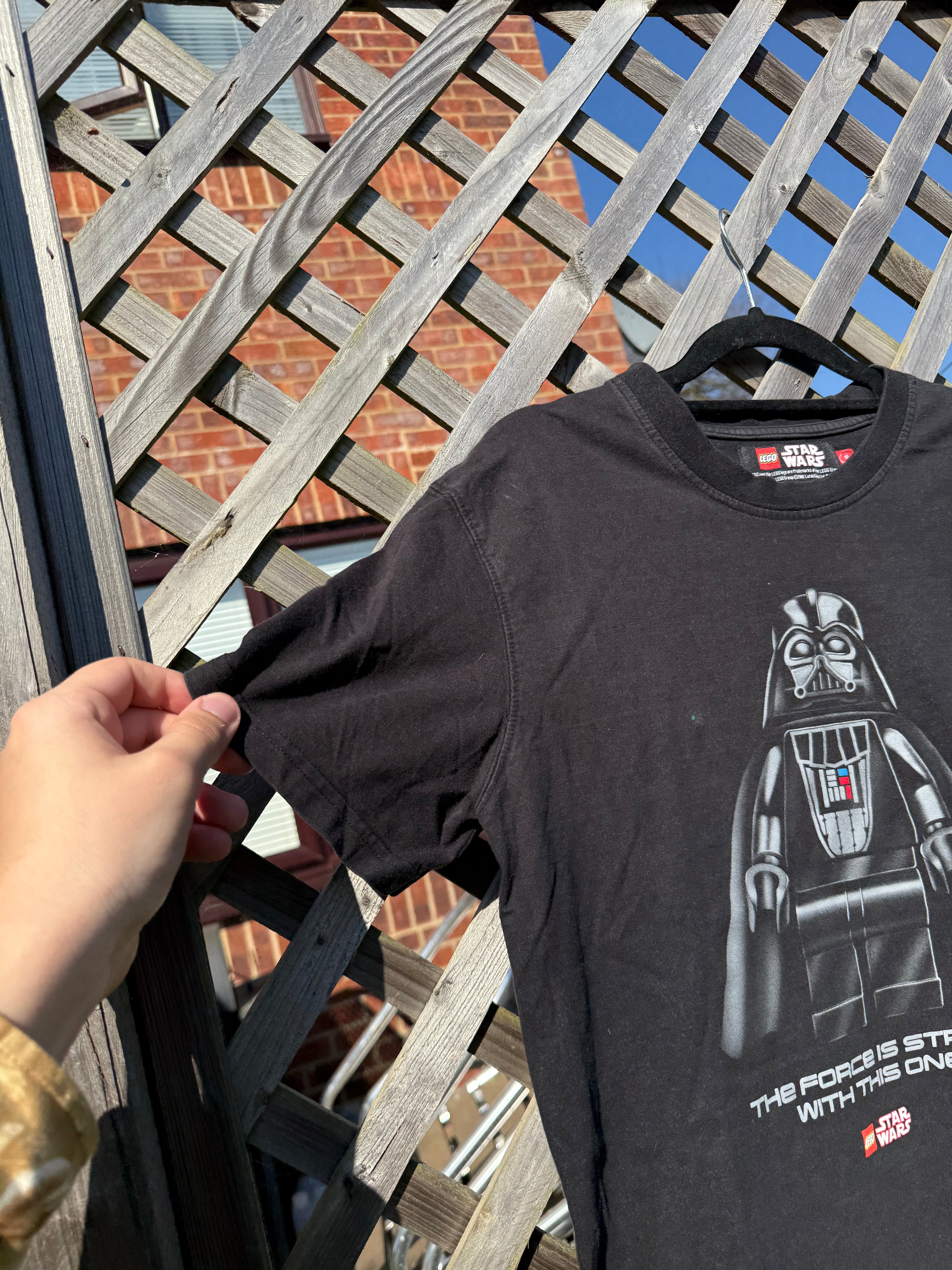 Vintage 2008 Lego Star Wars Darth Vader Movie T-shirt
