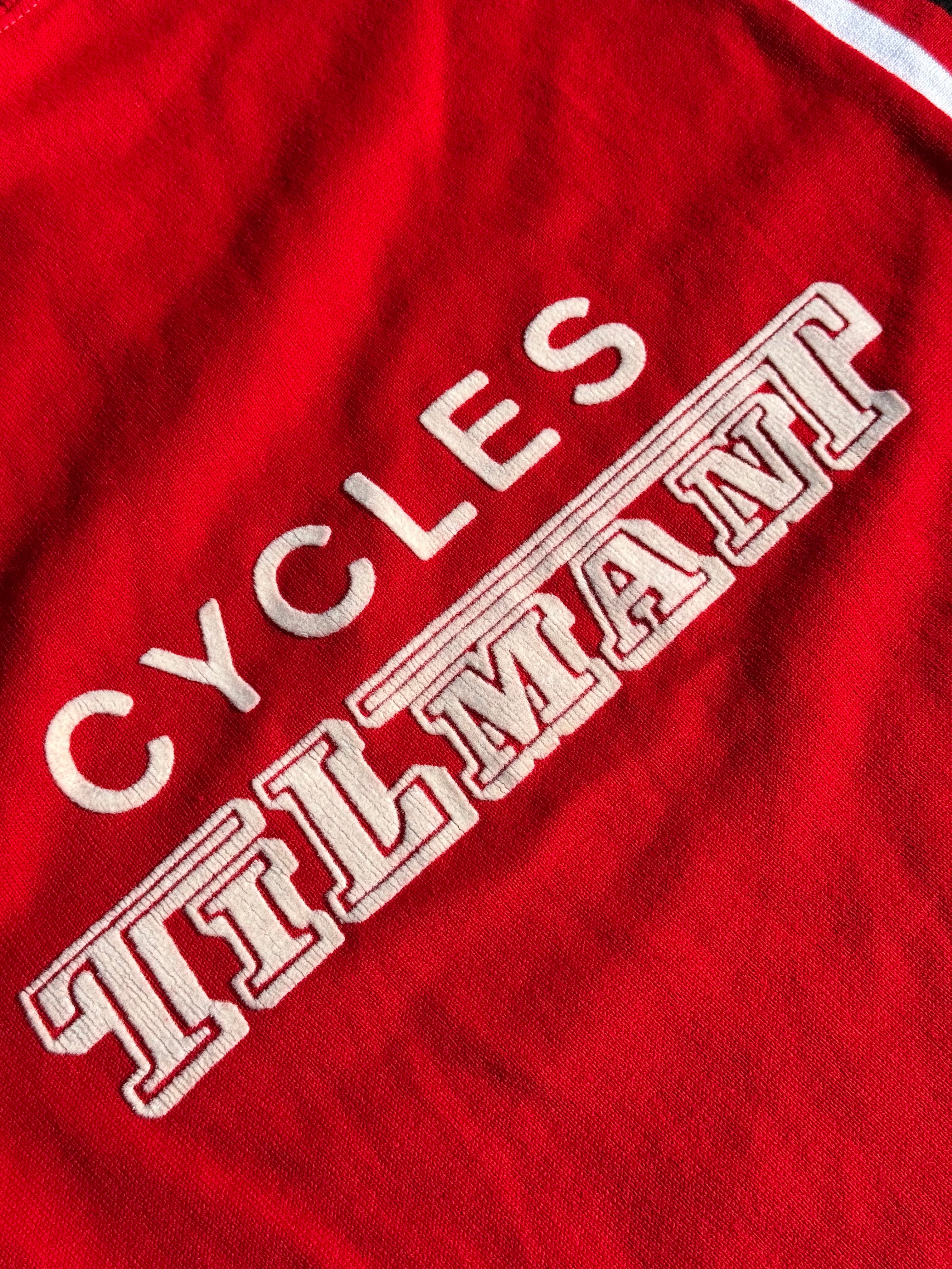 Vintage 70s Cycles Tilmant Campitello Belgium Retro Cycling Jersey