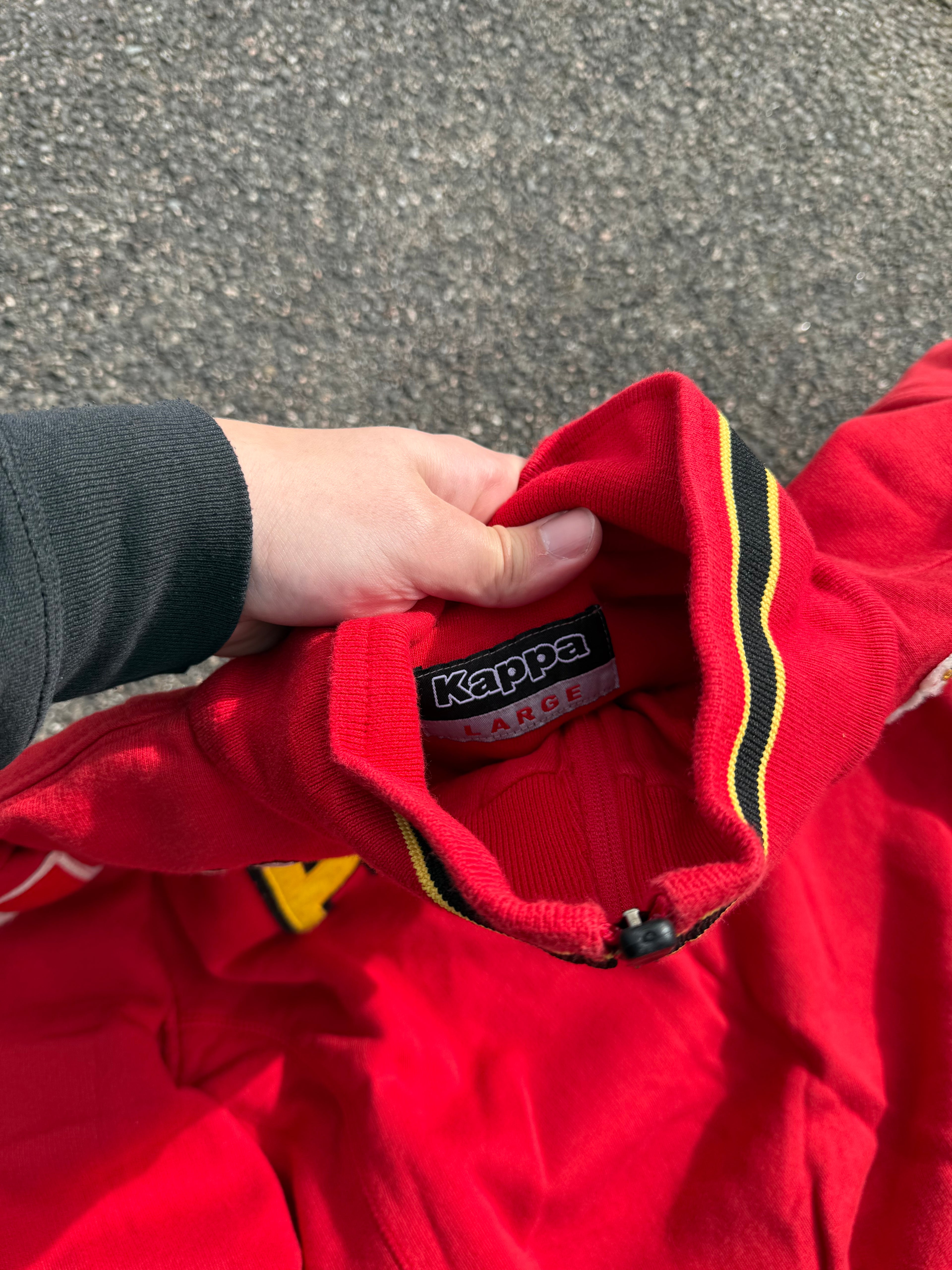 Kappa Vintage 2000s FC Asiago Italy Track Jacket