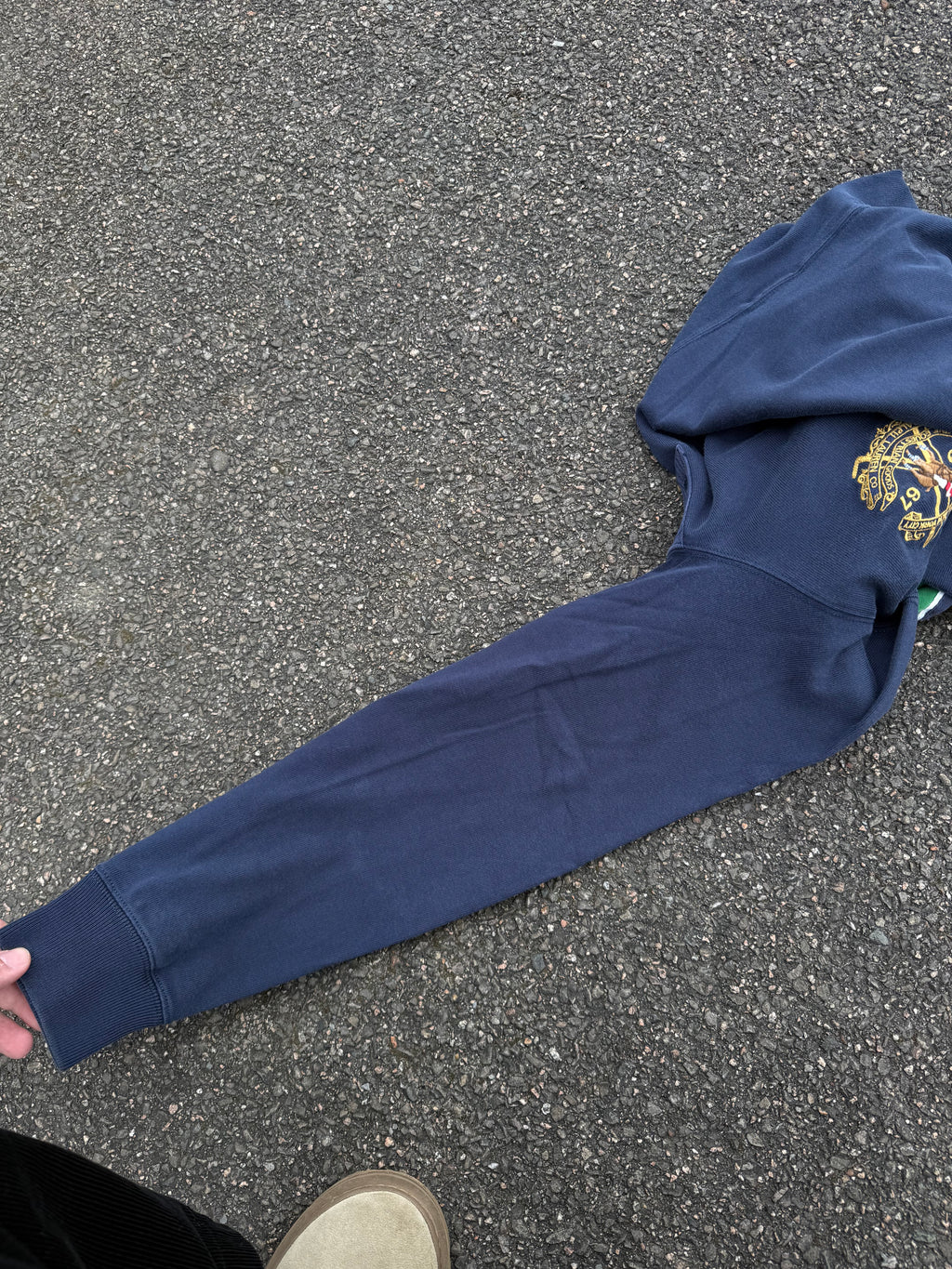 Polo Ralph Lauren Vintage Y2K #3 Rugby Long Sleeve Shirt