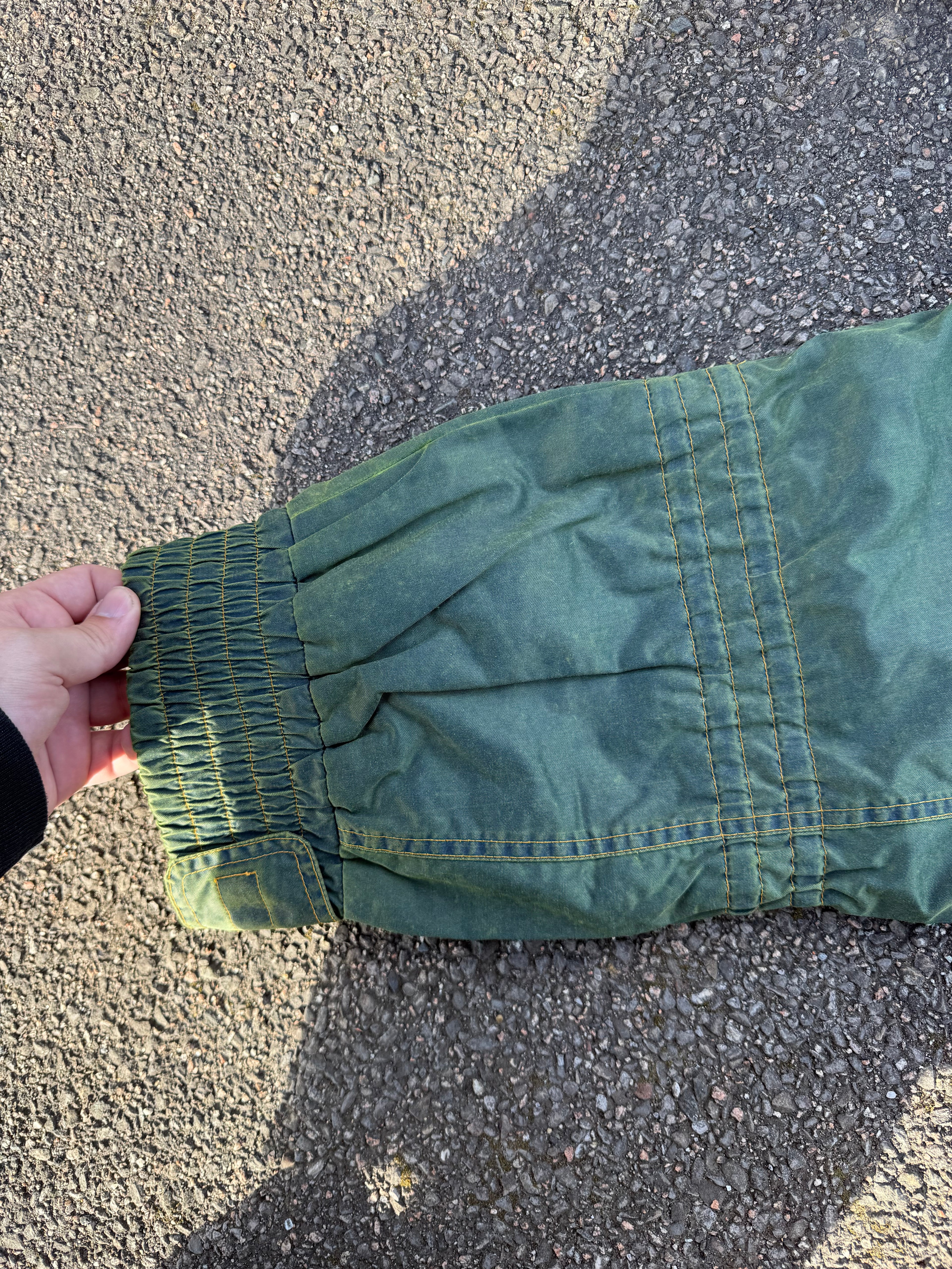 Bogner Vintage 90s Nylon Washed Embroidered Logo Ski Pants