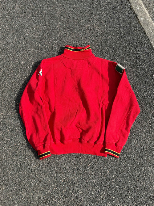 Kappa Vintage 2000s FC Asiago Italy 1/4 Zip Up Sweatshirt