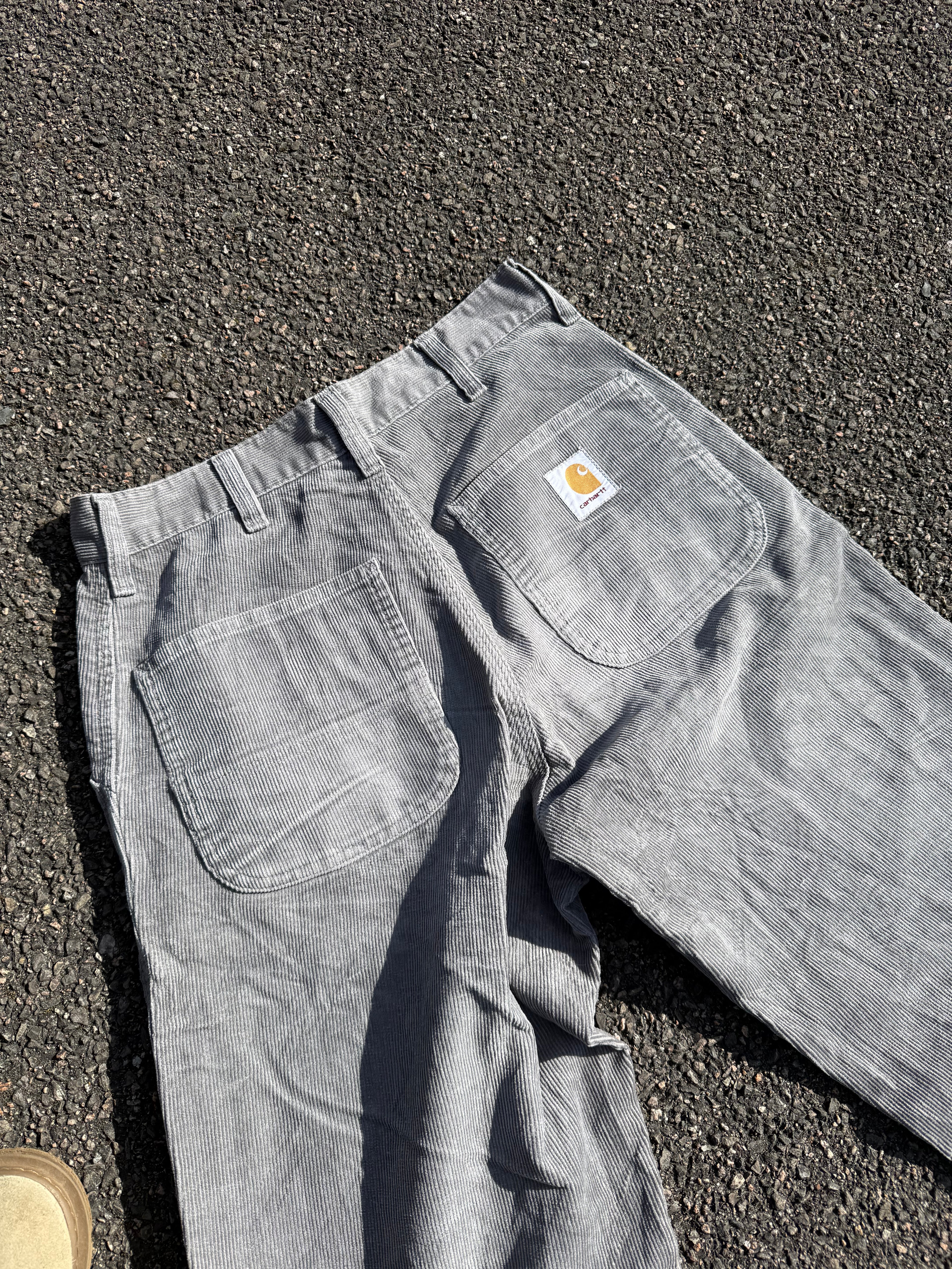 Carhartt Vintage 90s Corduroy Grey Simple Pants